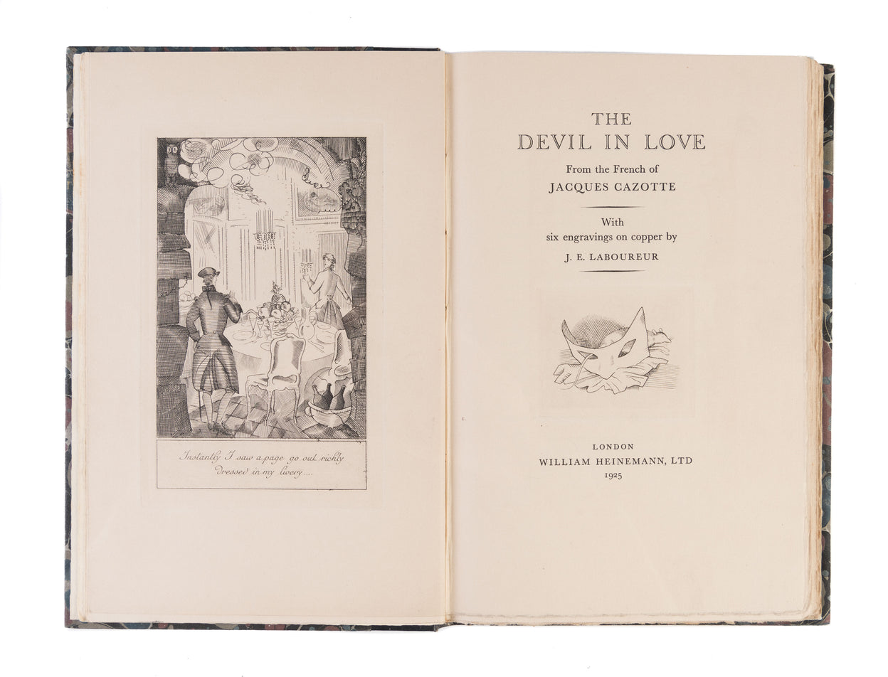The Devil in Love. From the French of Jacques Gazotte.