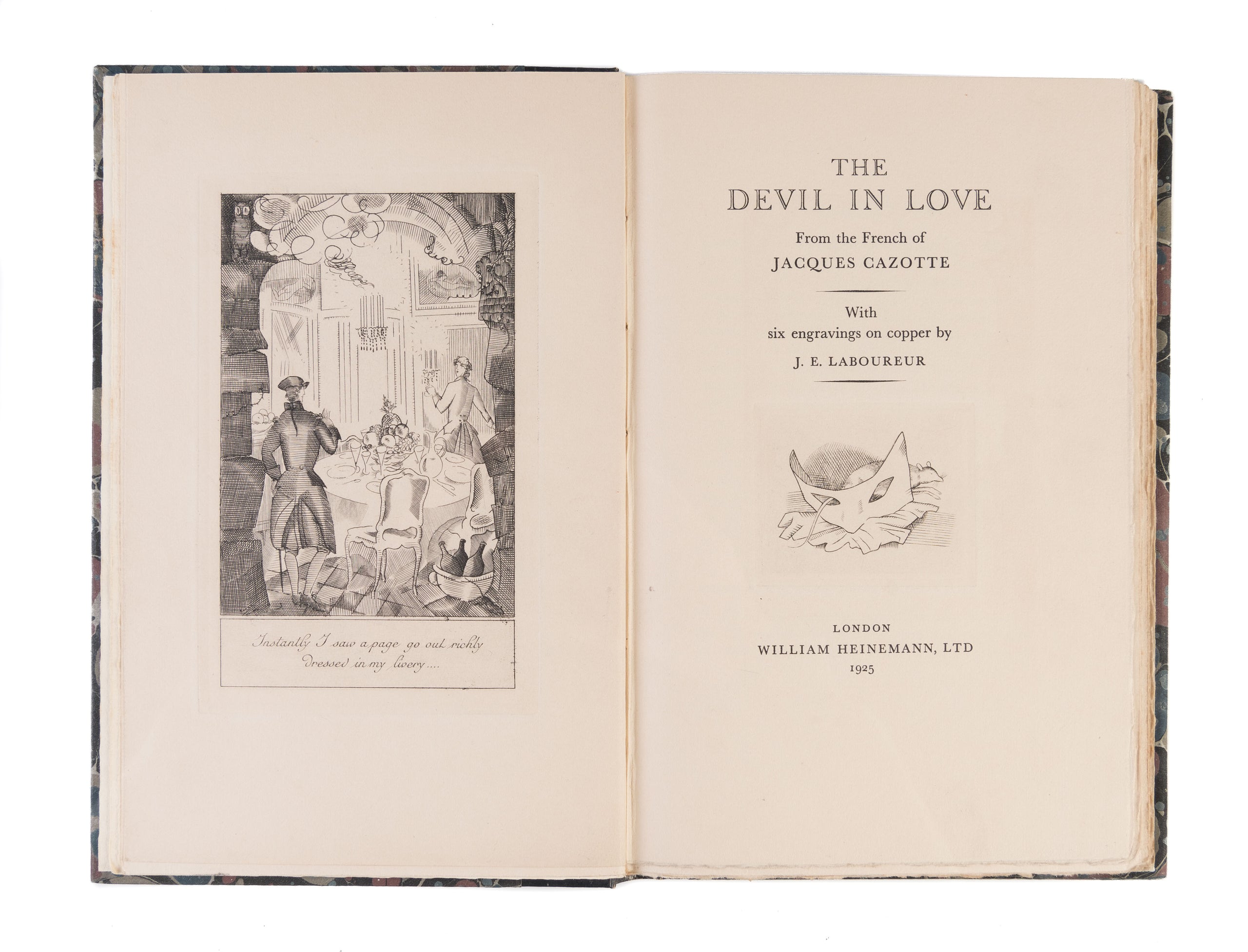The Devil in Love. From the French of Jacques Gazotte.