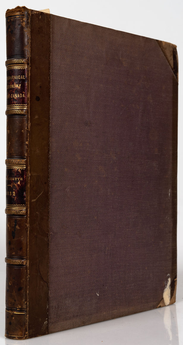 A Topographical Dictionary of the Province of Lower Canada.