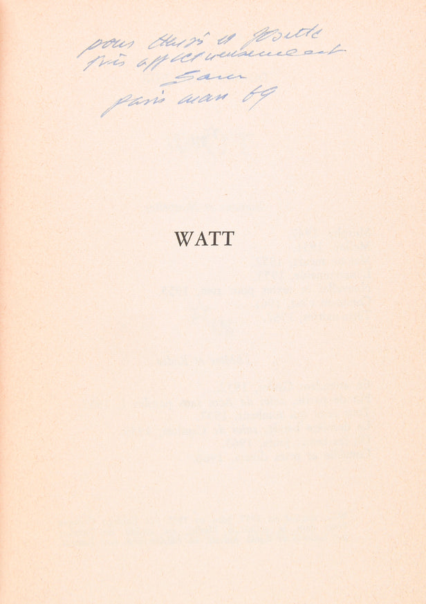 Watt. Roman.