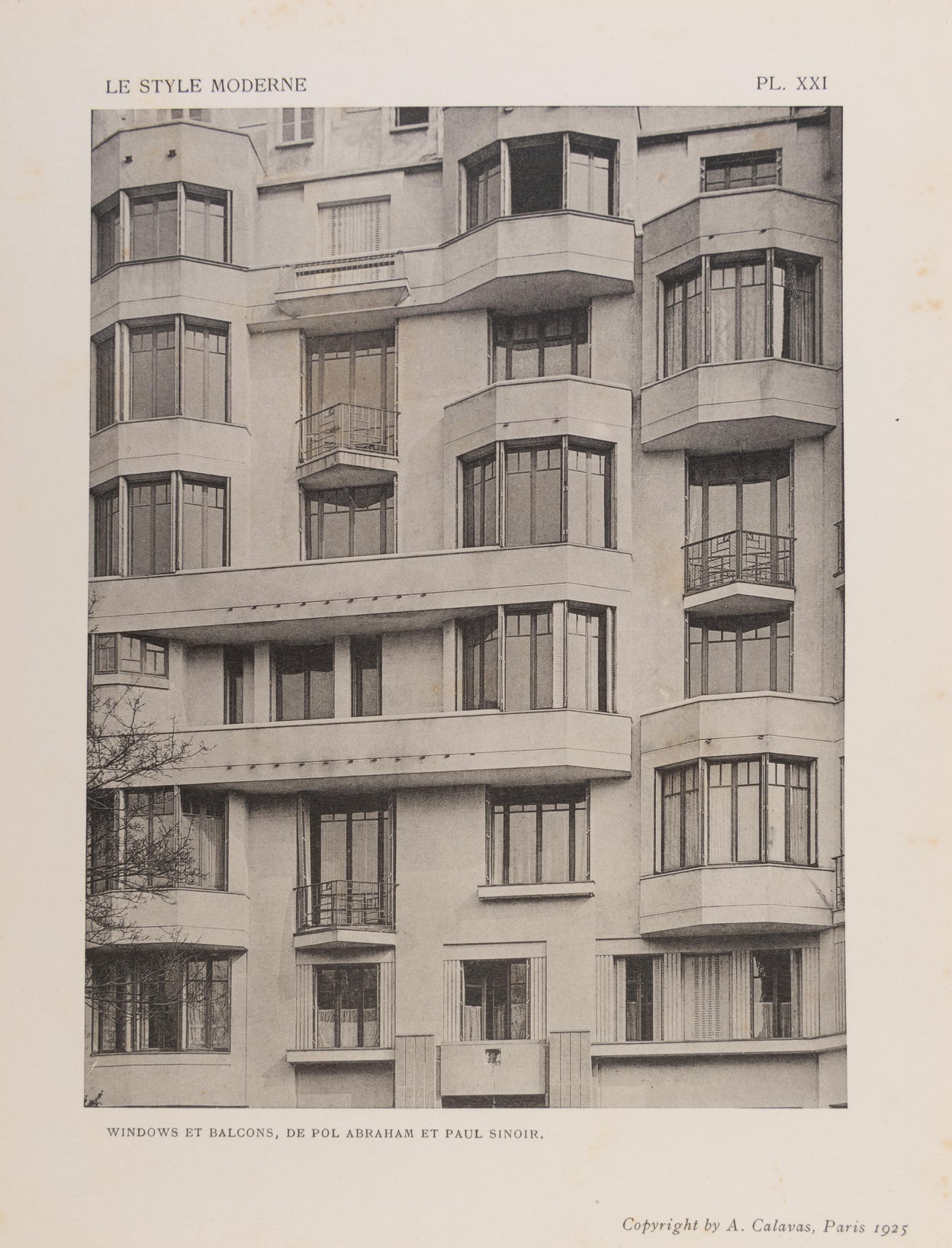 Le Style Moderne. Contributions de la France.