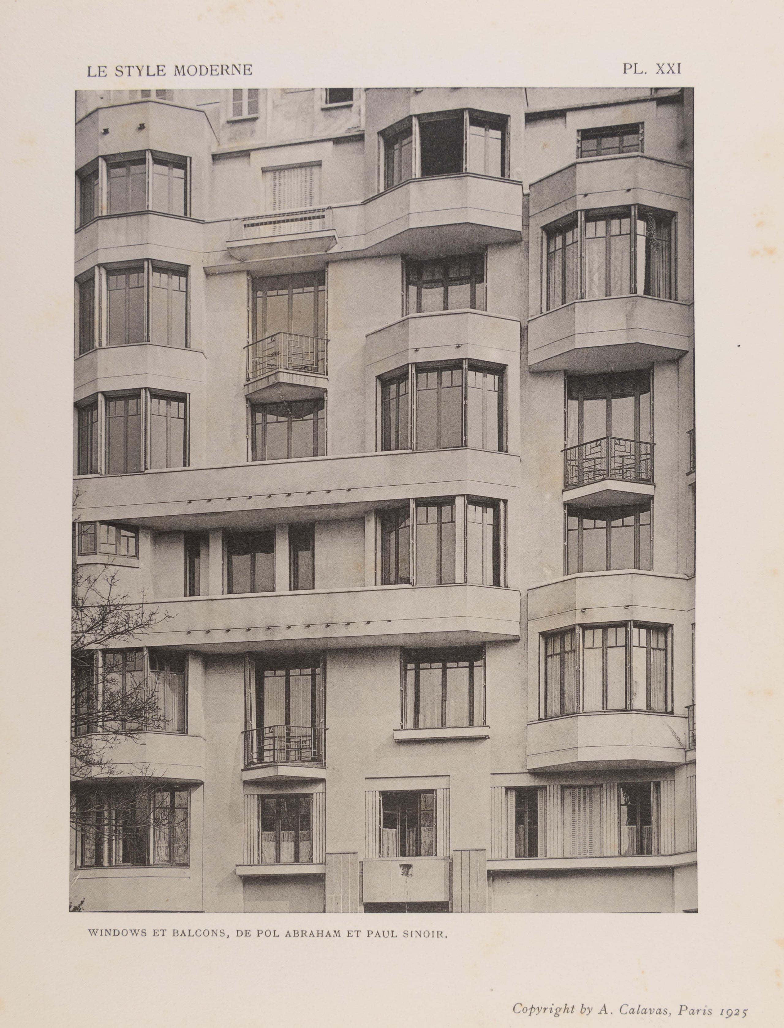 Le Style Moderne. Contributions de la France.