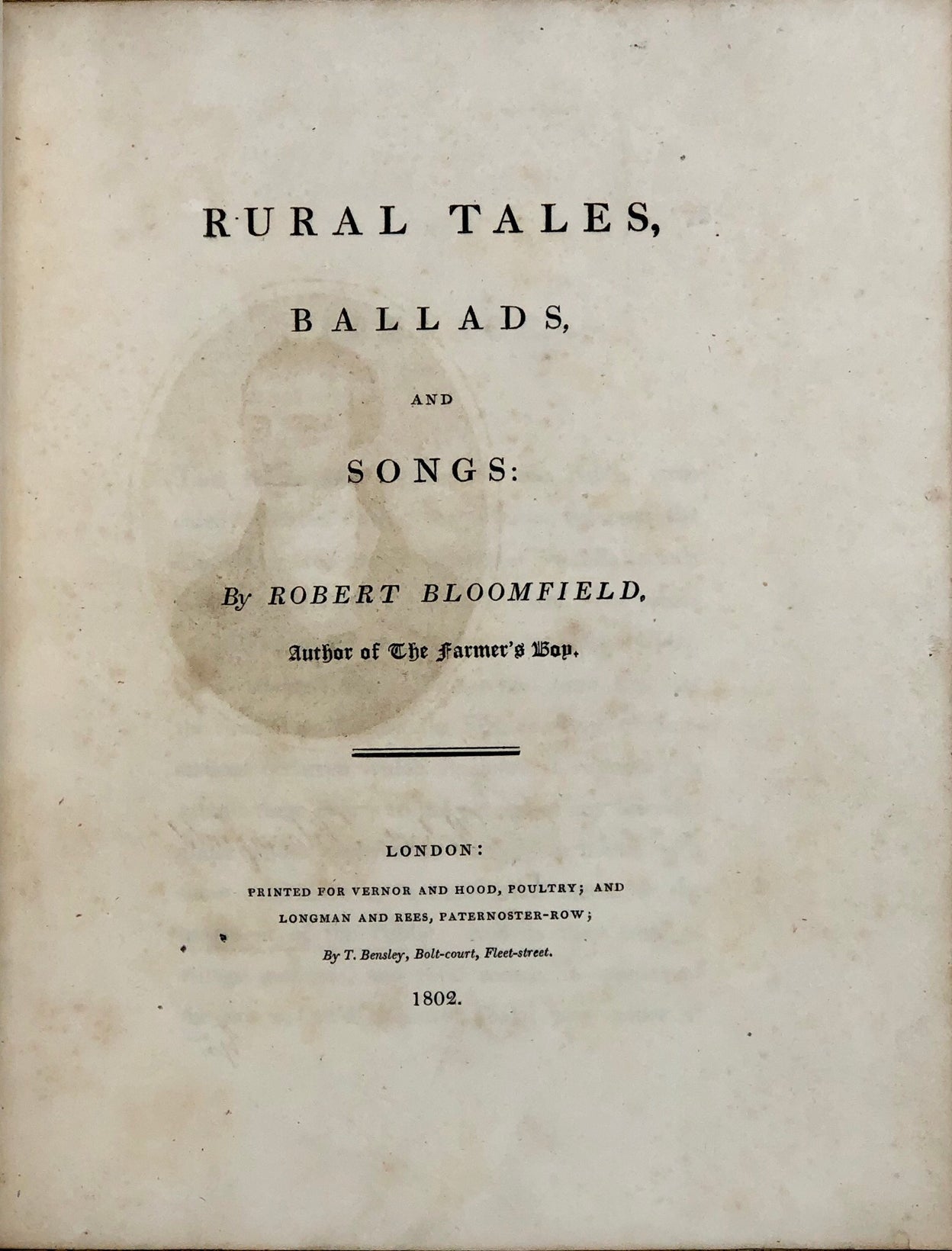 Rural Tales, Ballads, and Songs.