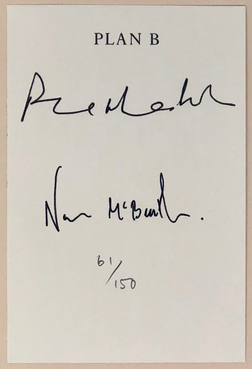 Plan B. Photographs by Norman McBeath.