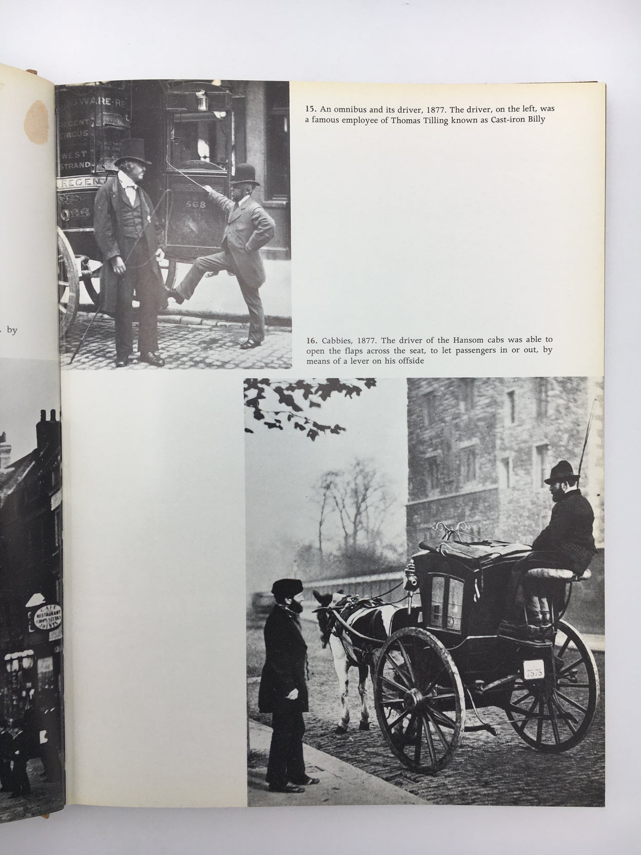 Victorian and Edwardian London from old photographs.