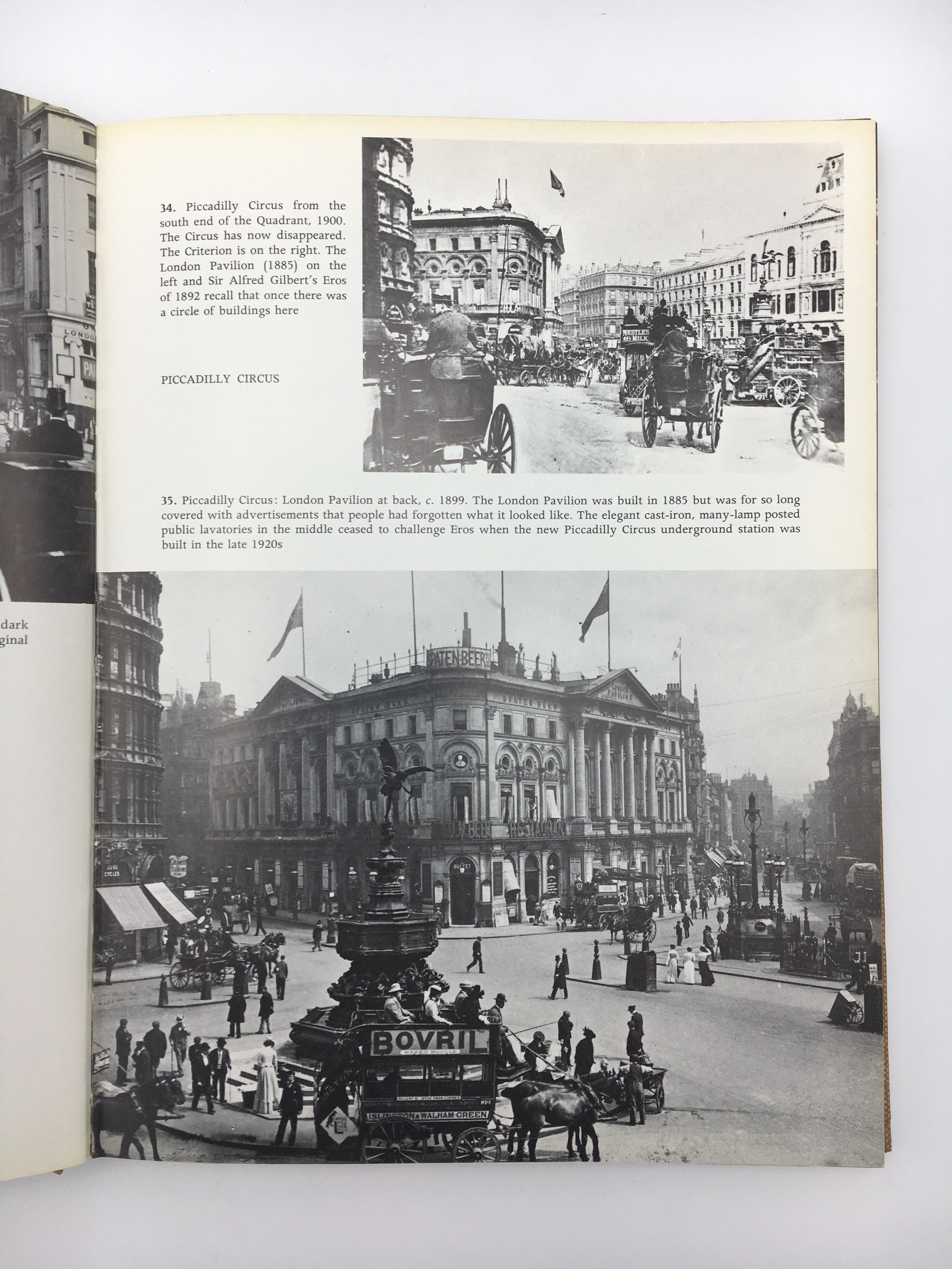 Victorian and Edwardian London from old photographs.