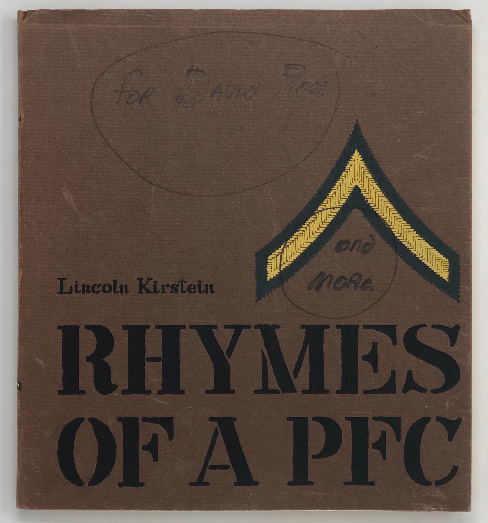 Rhymes and more Rhymes of a PFC.