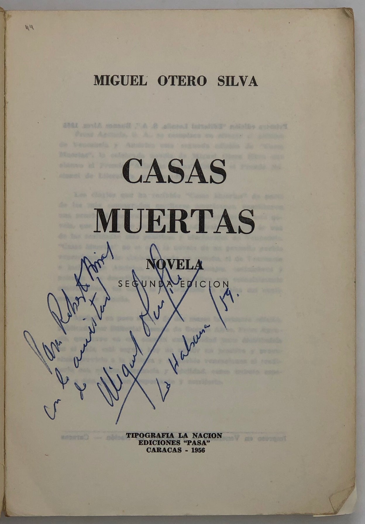 Casas Muertas.