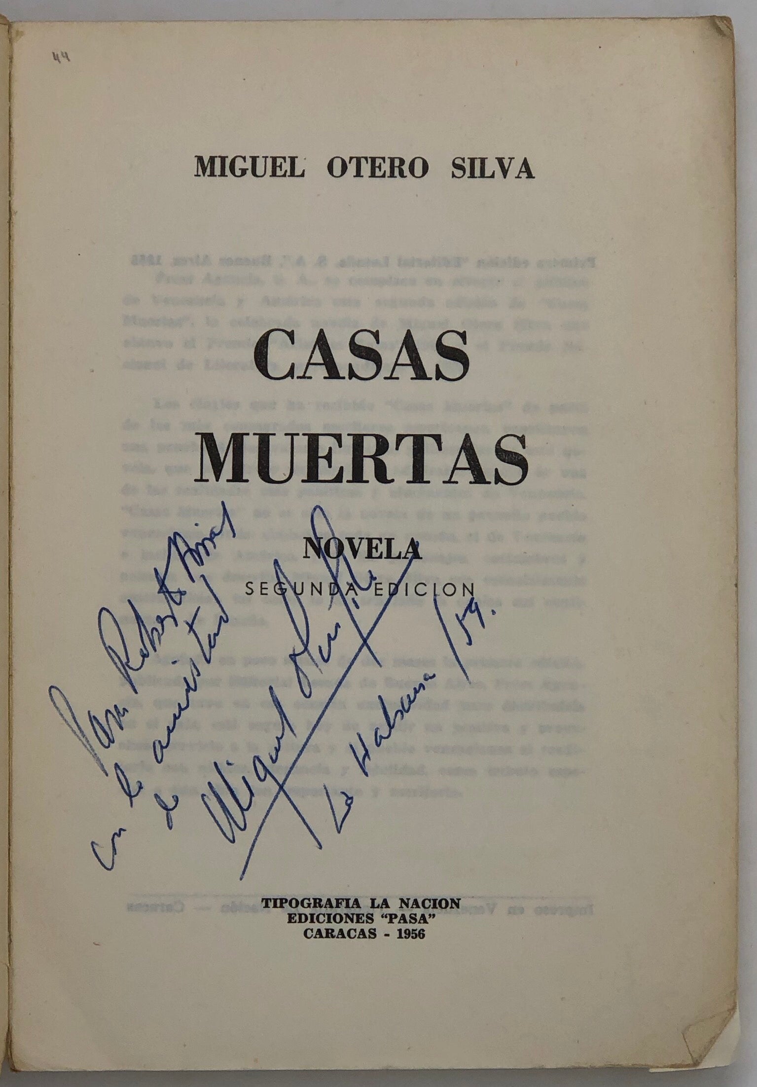 Casas Muertas.