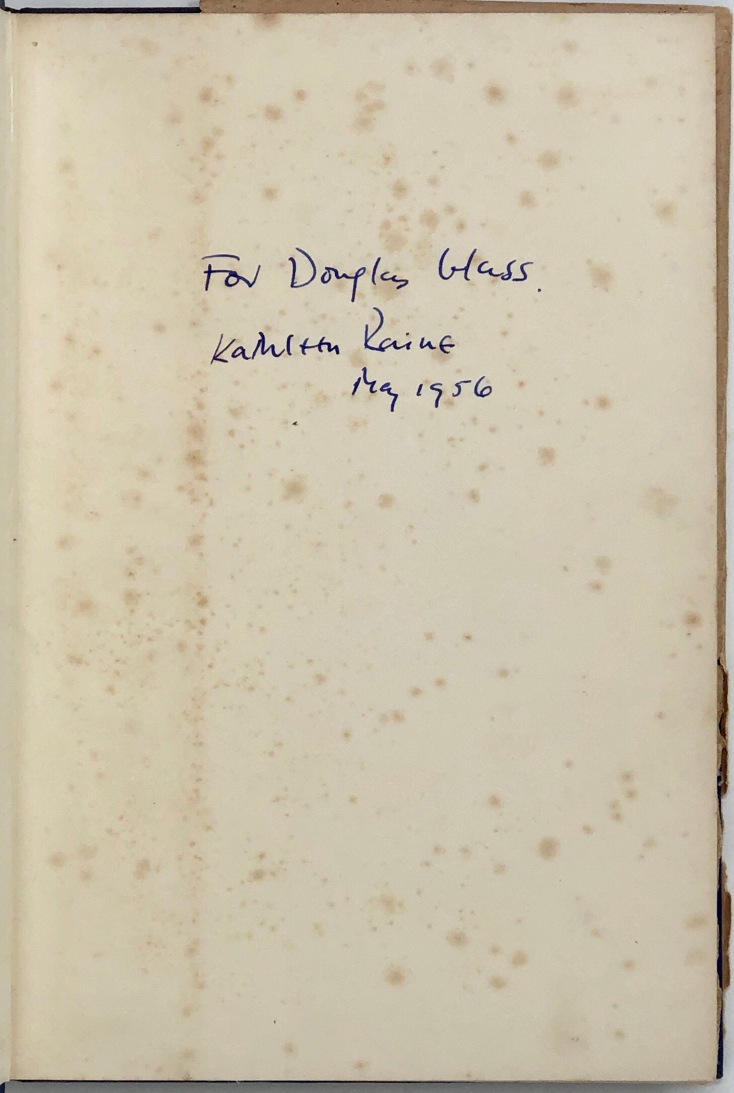 The Collected Poems of Kathleen Raine.