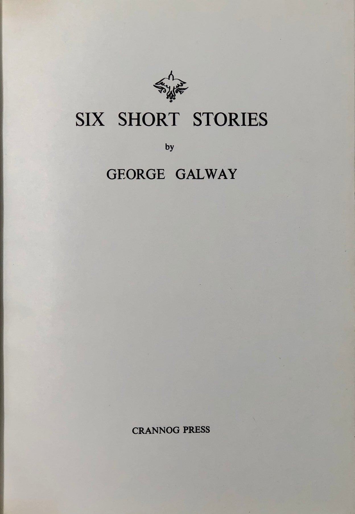 Six Short Stories.