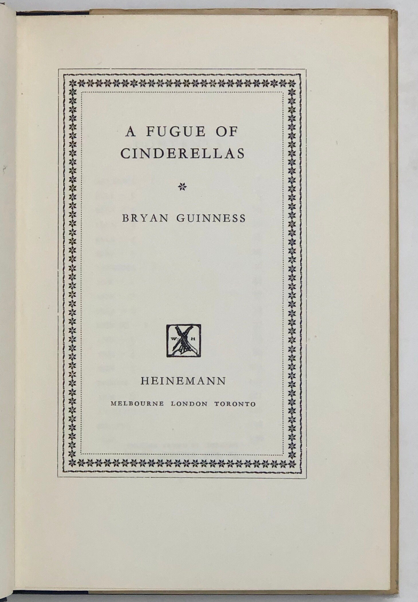 A Fugue of Cinderellas.