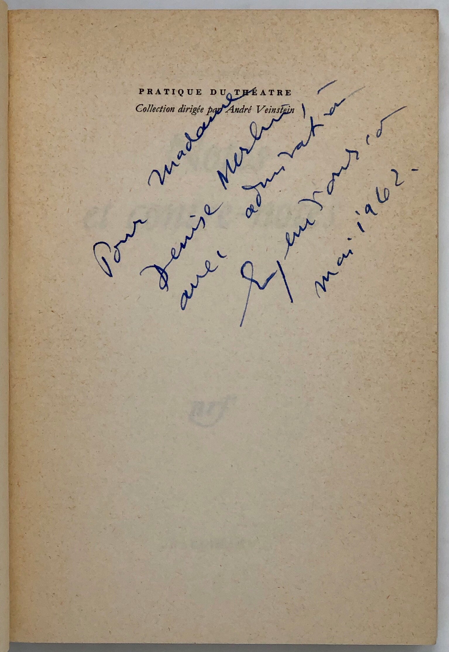 Notes et Contre-Notes.