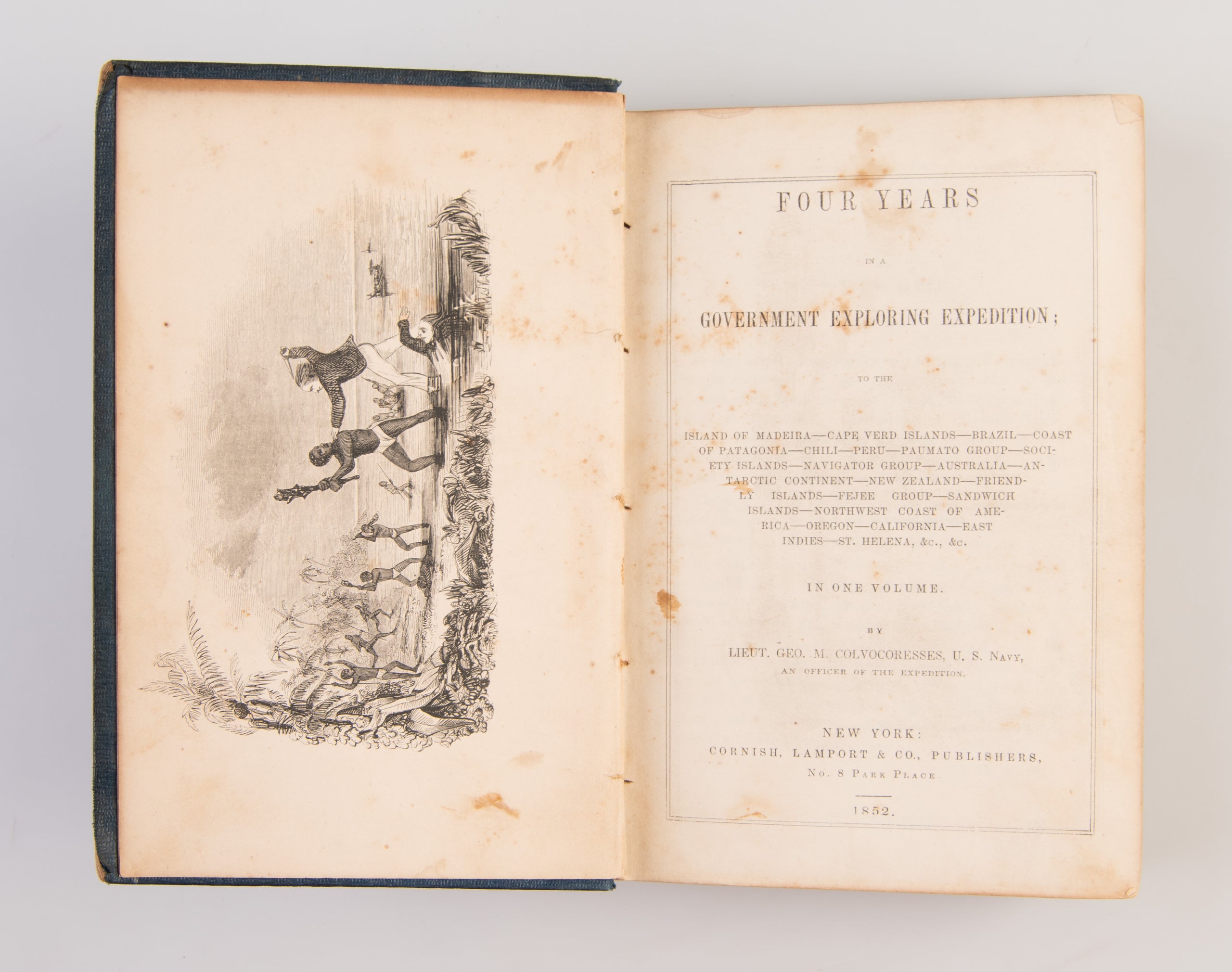 Four Years In A Government Exploring Expedition.