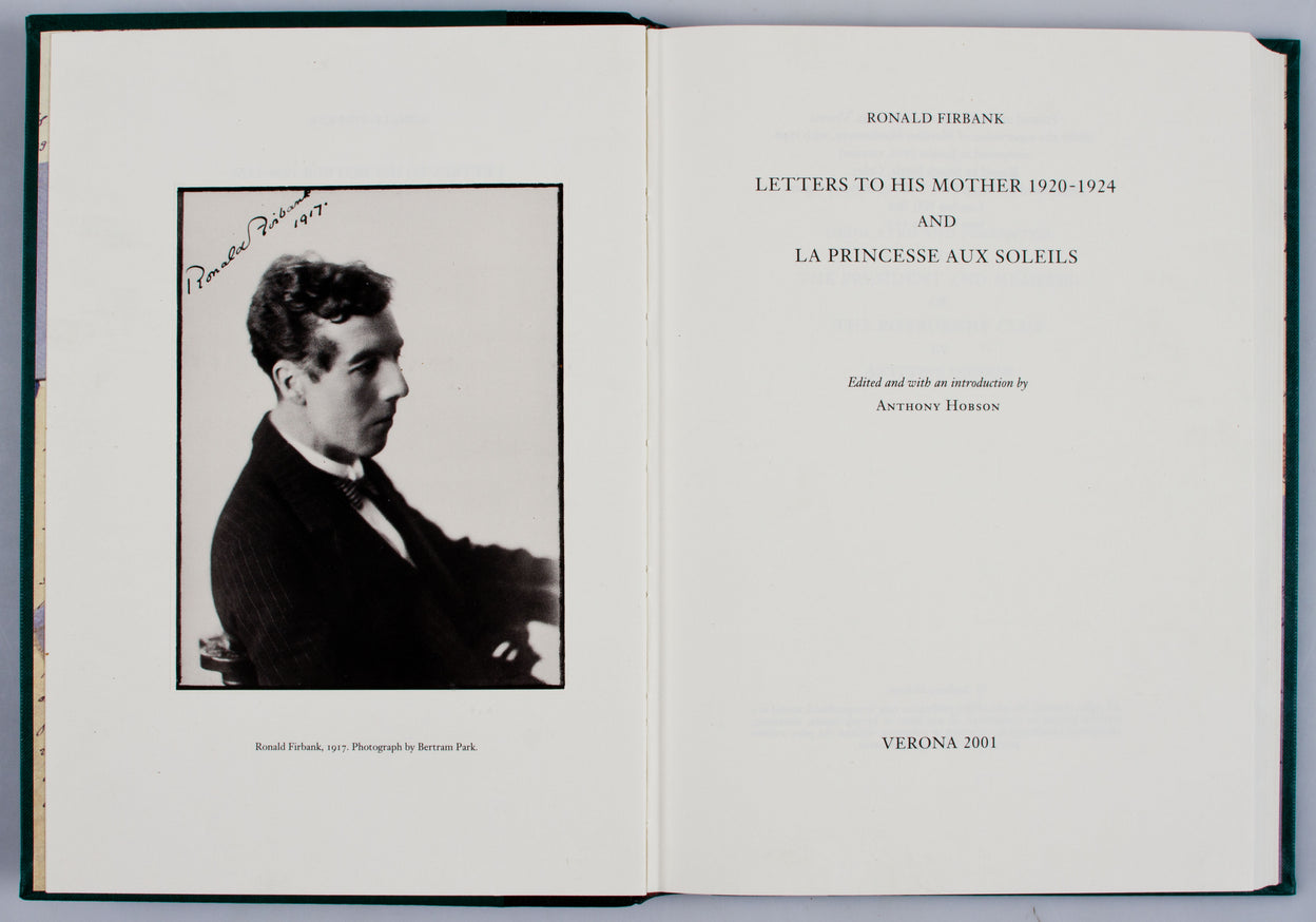 Letters to his Mother. 1920.1924.