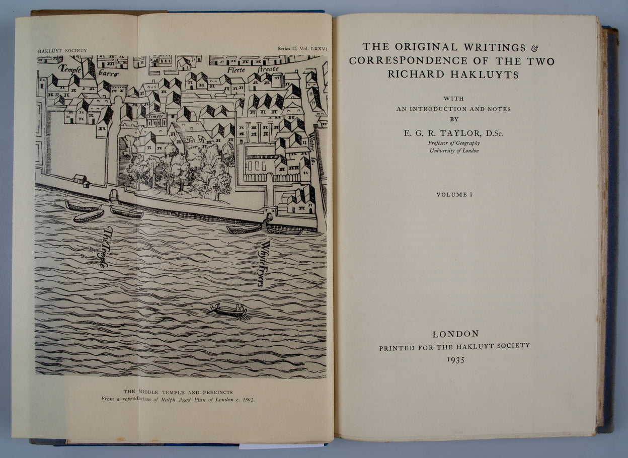 The Original Writings & Correspondence of the Two Richard Hakluyts.