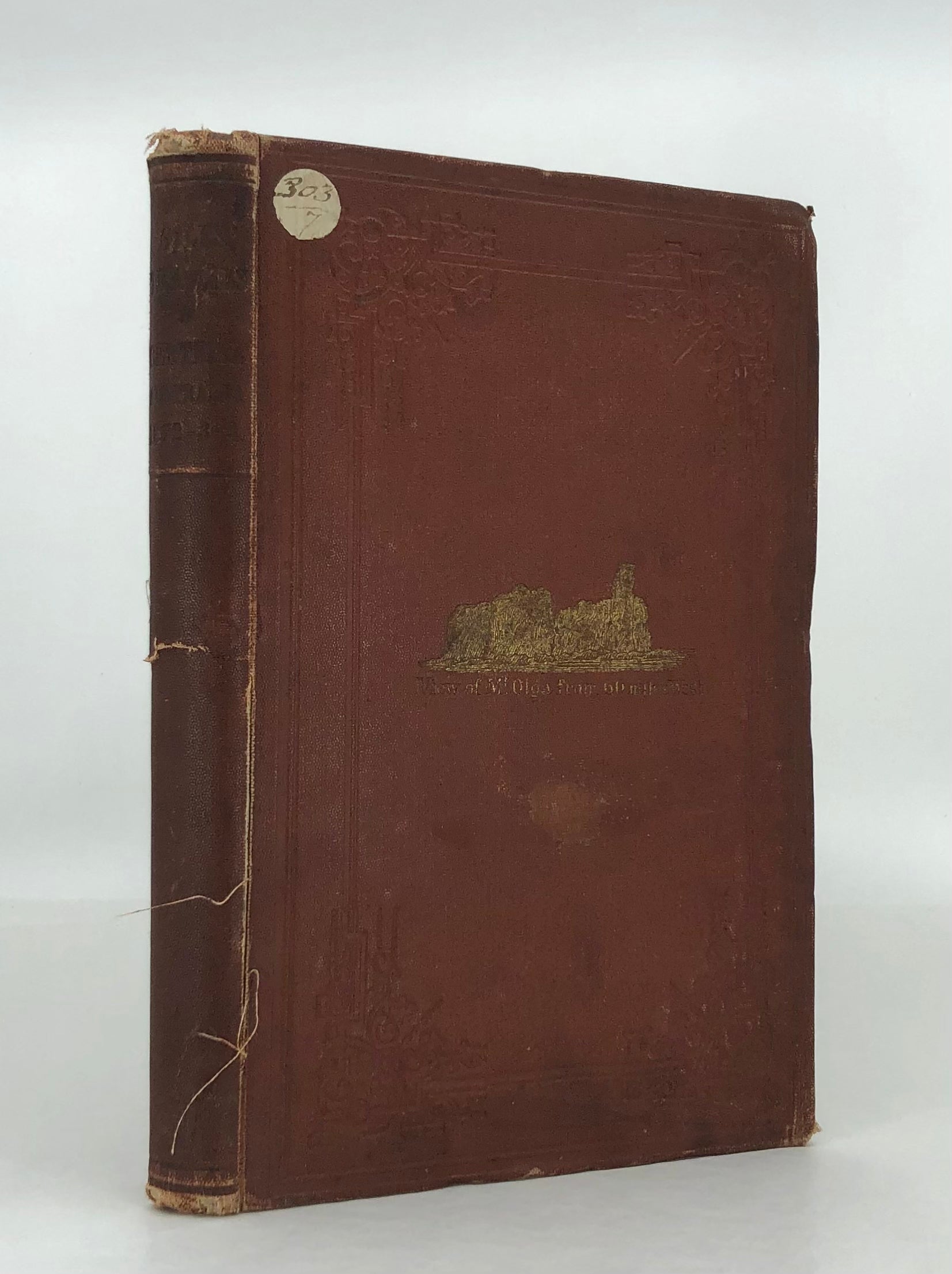 Geographic travels in central Australia from 1872 to 1874.