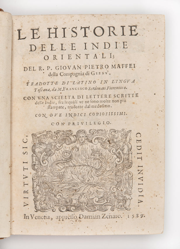 Le Historie delle Indie Orientali;