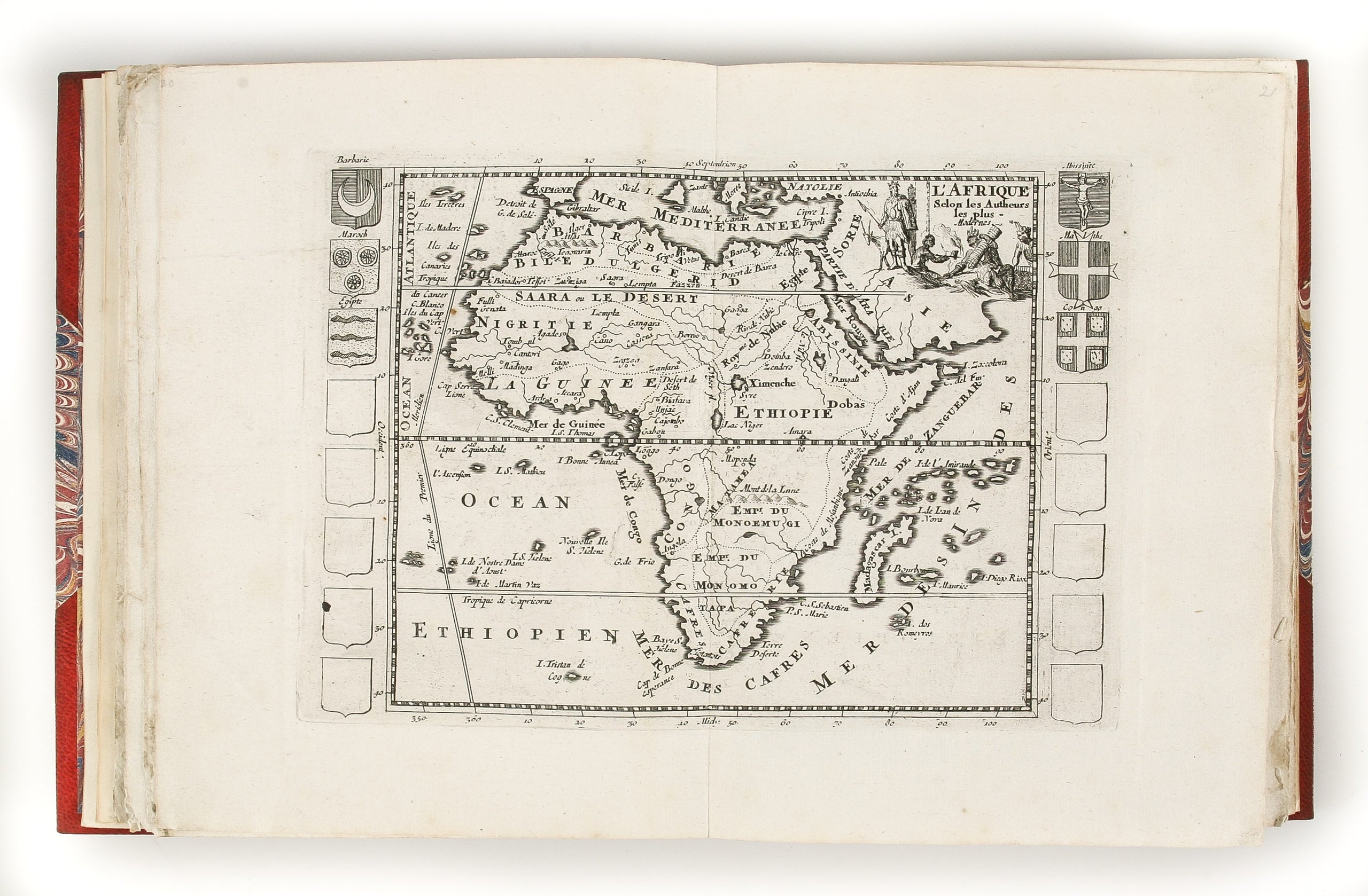 Tablettes geographiques, ou recueil des principales cartes, generales ou particulieres, pour l'usage de toutes sortes de personnes, & principalement des voyageurs ...