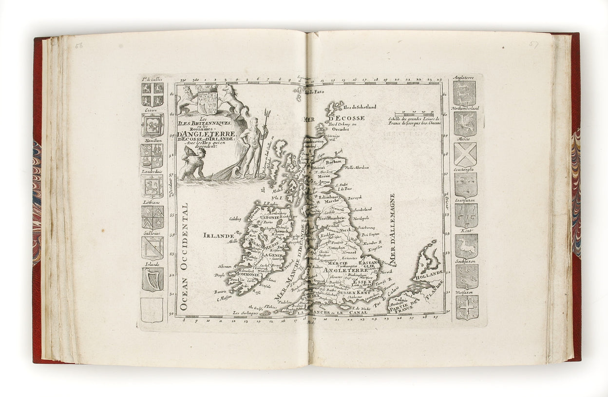 Tablettes geographiques, ou recueil des principales cartes, generales ou particulieres, pour l'usage de toutes sortes de personnes, & principalement des voyageurs ...