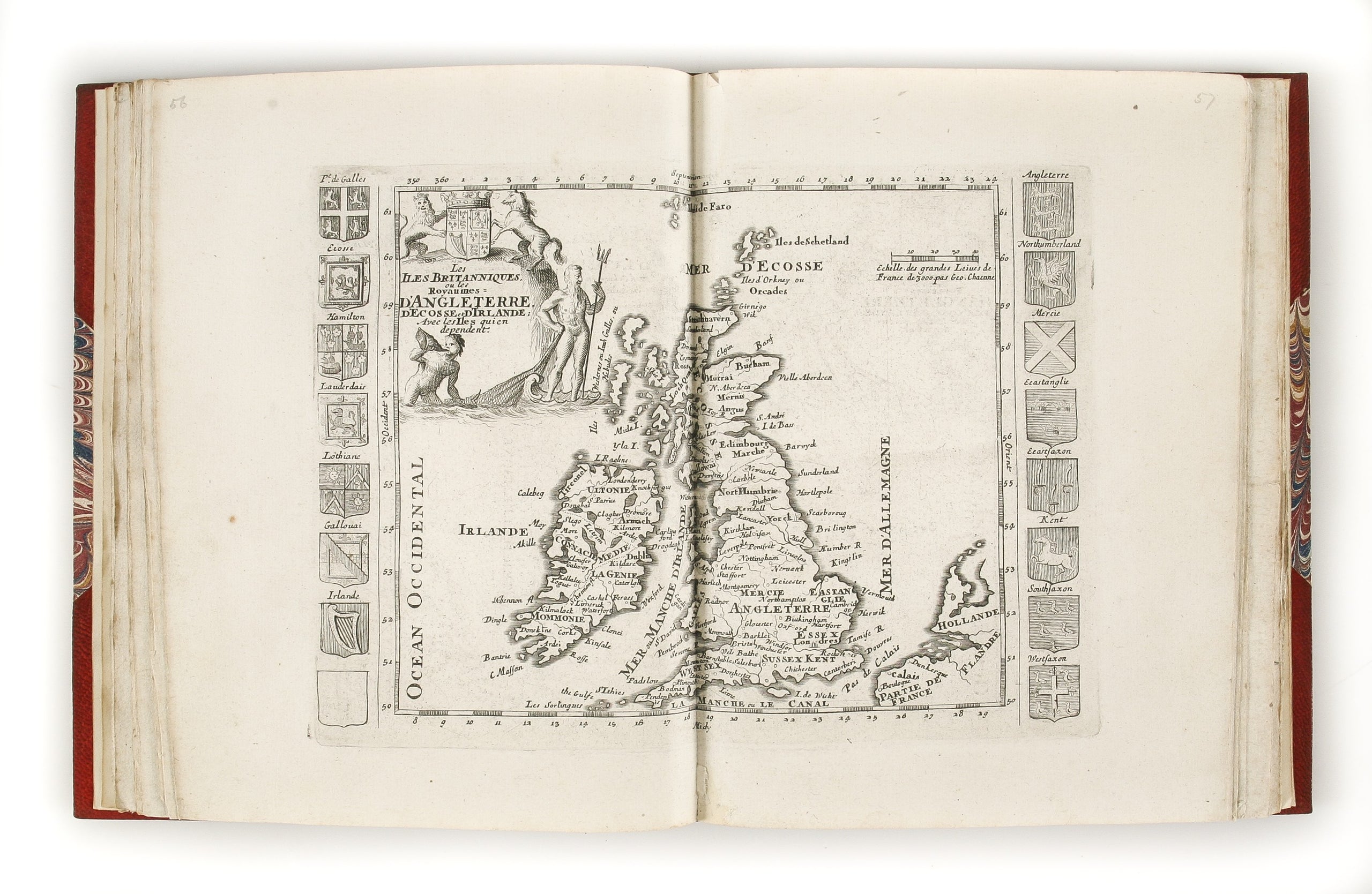 Tablettes geographiques, ou recueil des principales cartes, generales ou particulieres, pour l'usage de toutes sortes de personnes, & principalement des voyageurs ...