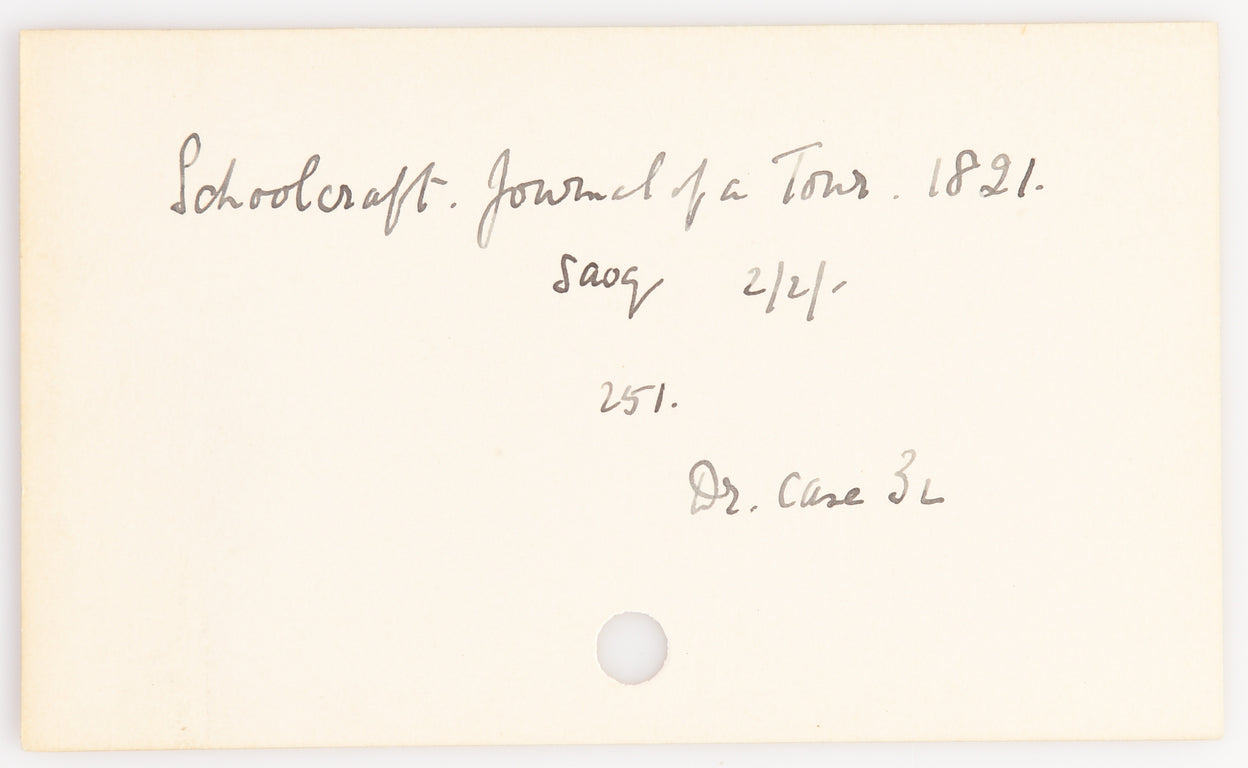 Journal of a tour into the interior of Missouri and Arkansaw