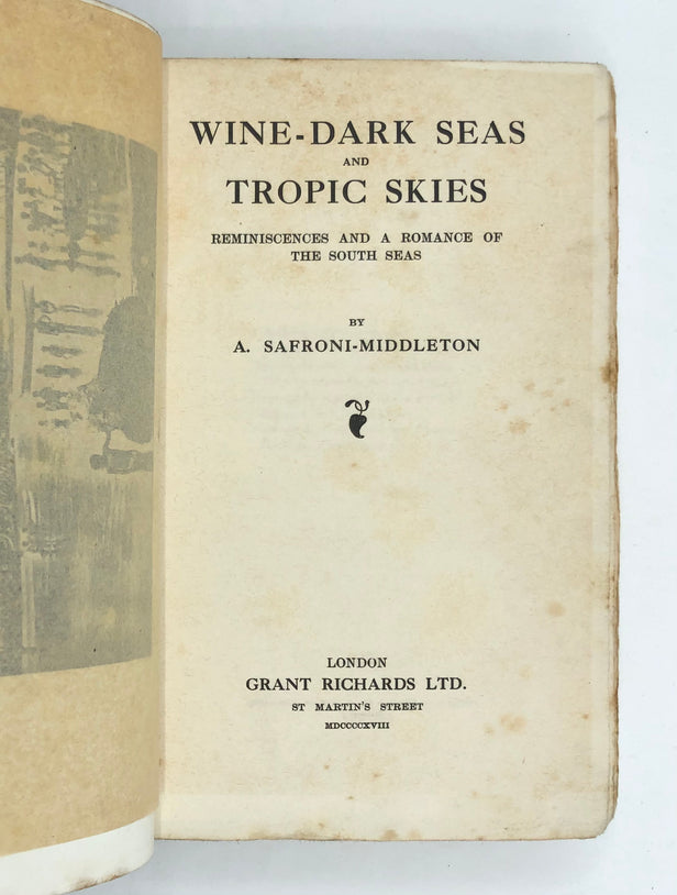 Wine-Dark Seas and Tropic Skies