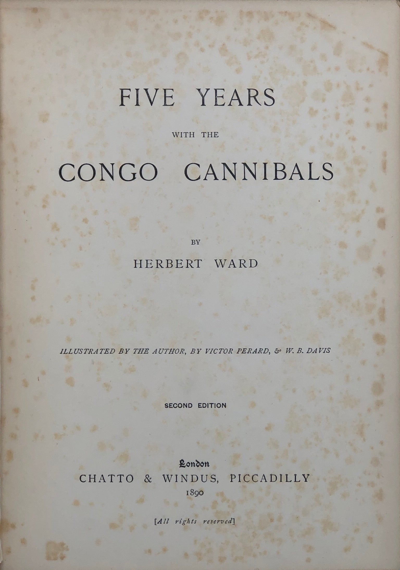 Five Years with the Congo Cannibals.