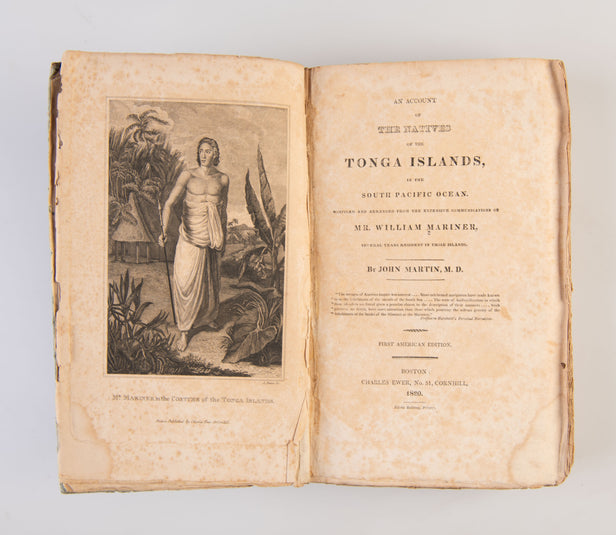 An Account of the Natives of the Tonga Islands,