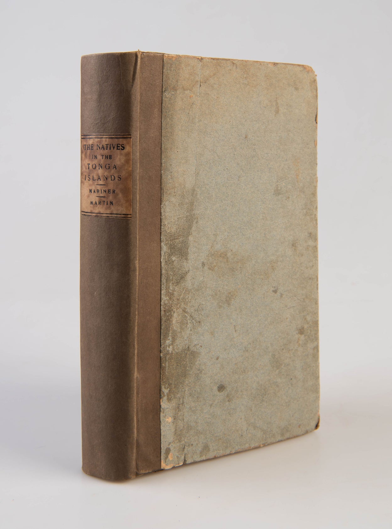 An Account of the Natives of the Tonga Islands,