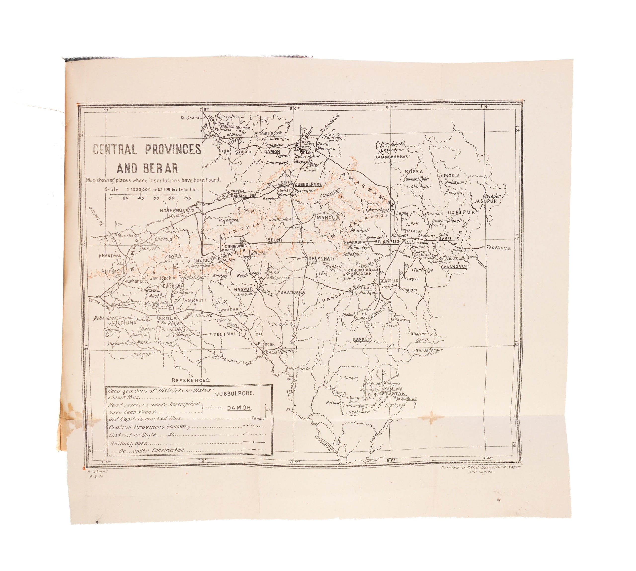 Descriptive Lists of Inscriptions in the Central Provinces and Berar.