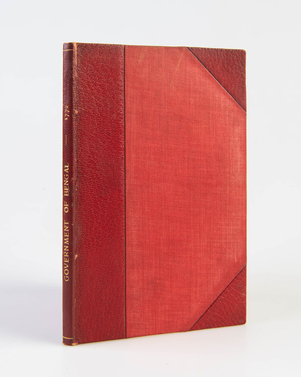 A Plan for the Government of Bengal, And for the Protection Of the other British Settlements in the East Indies: in a Letter To the Right Honourable Lord North, First Lord of the Treasury, etc....