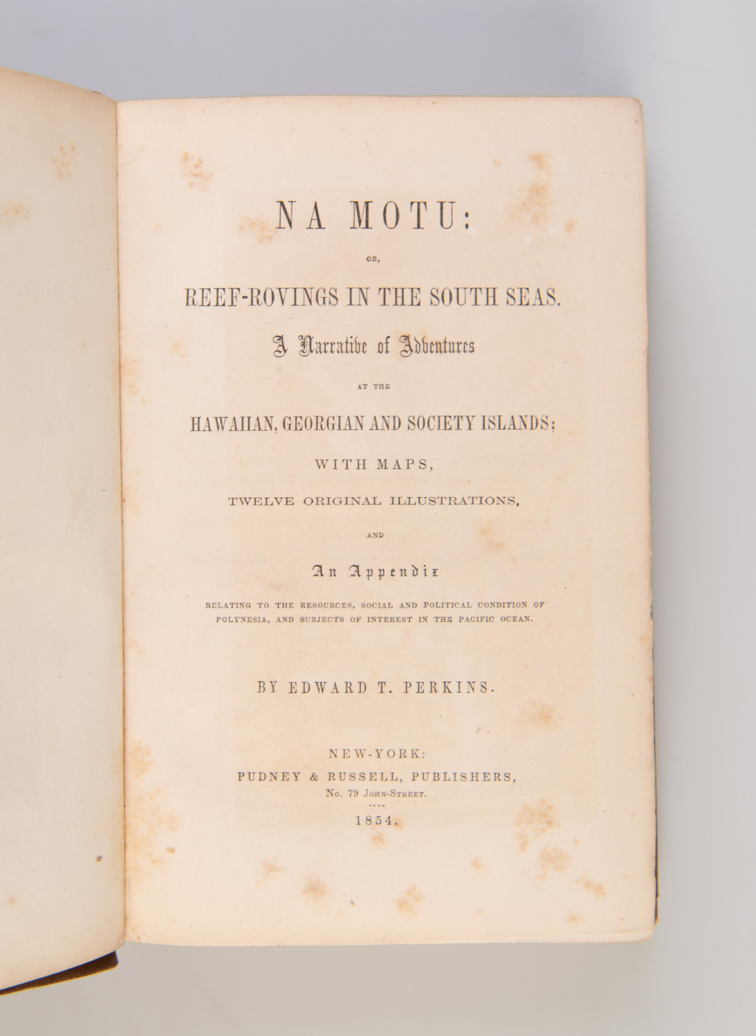 Na Motu; or, Reef-Rovings in the South Seas.