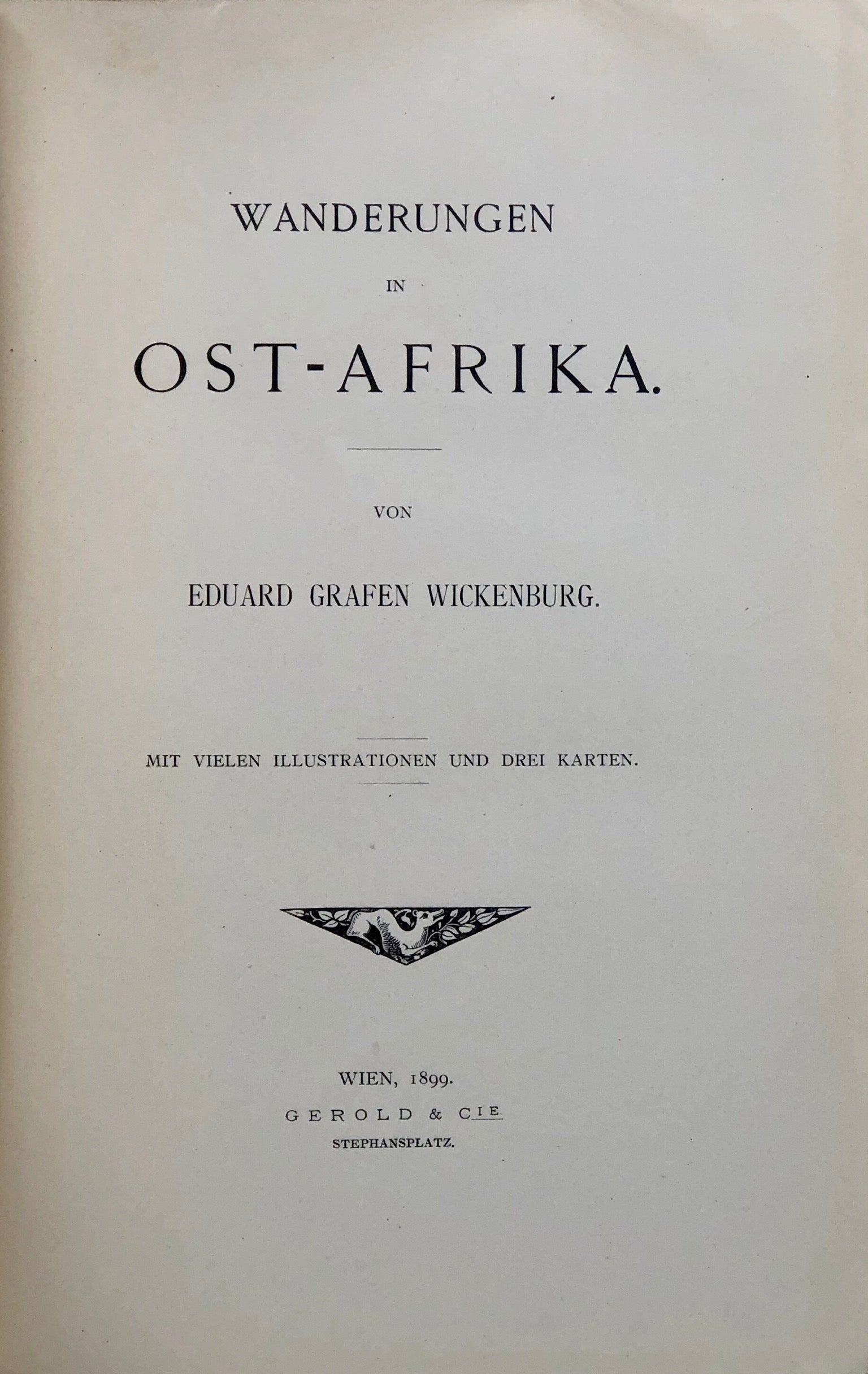 Wanderungen in Ost-Afrika.