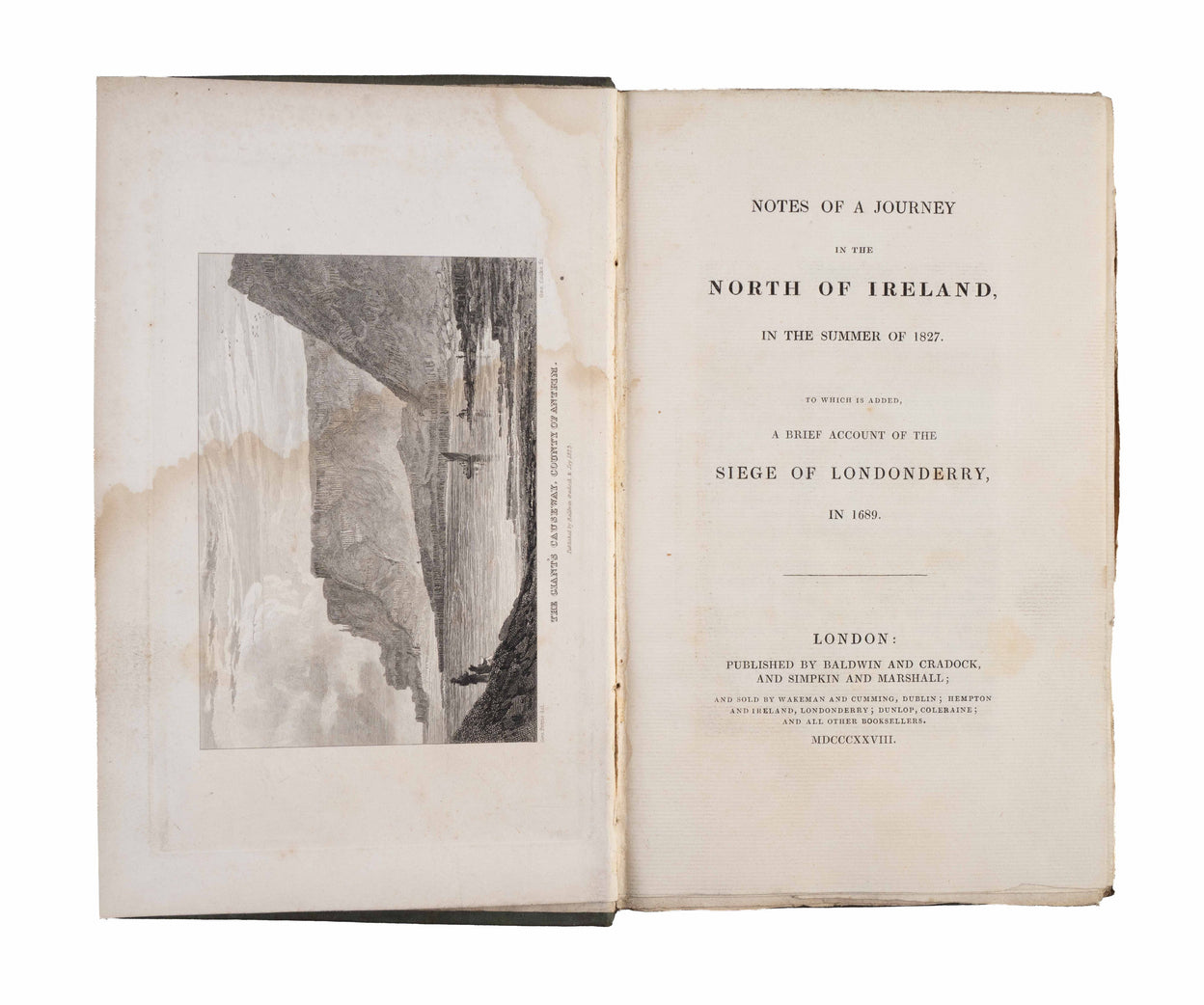 Notes of a journey in the north of Ireland in the summer of 1827.