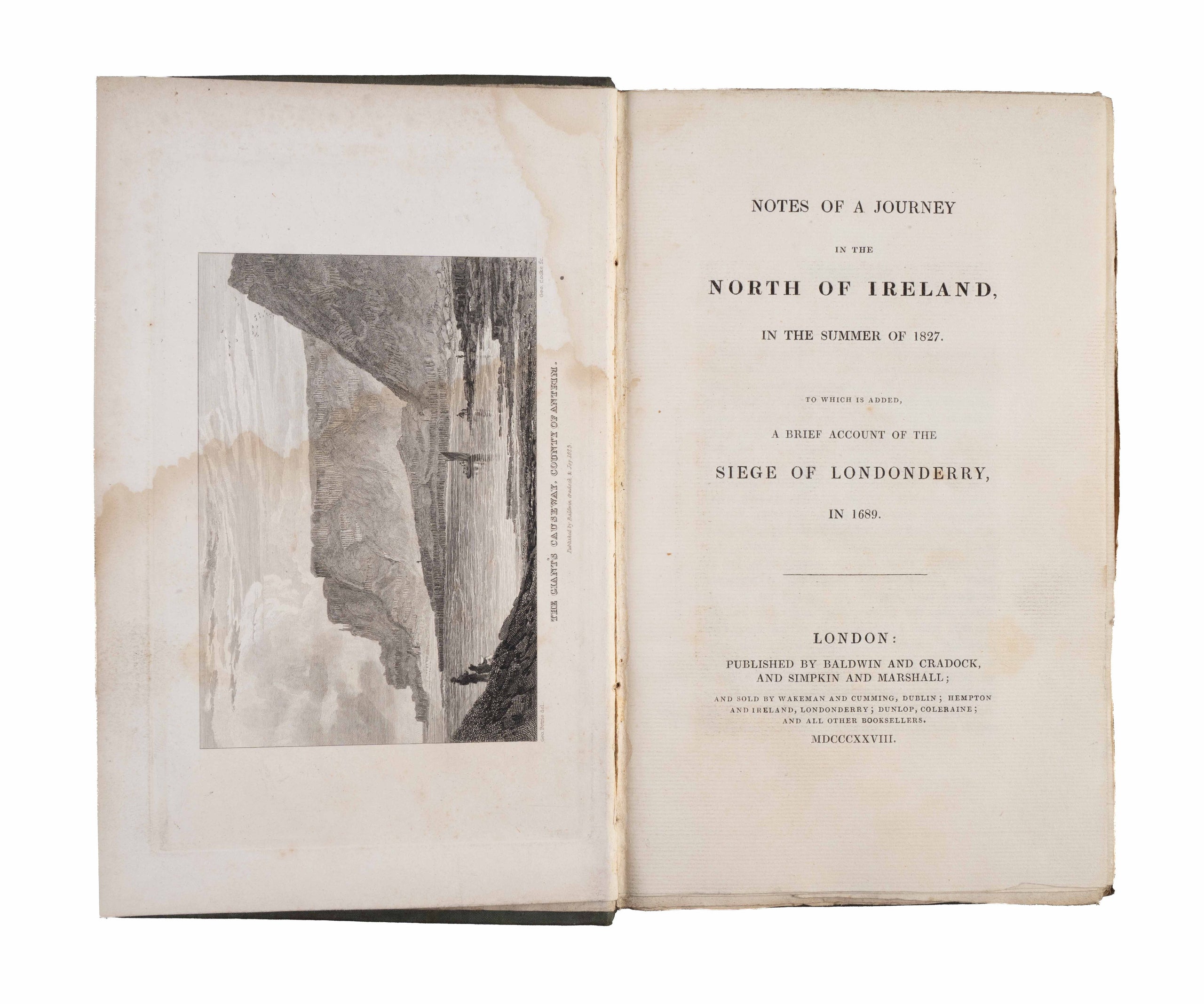 Notes of a journey in the north of Ireland in the summer of 1827.