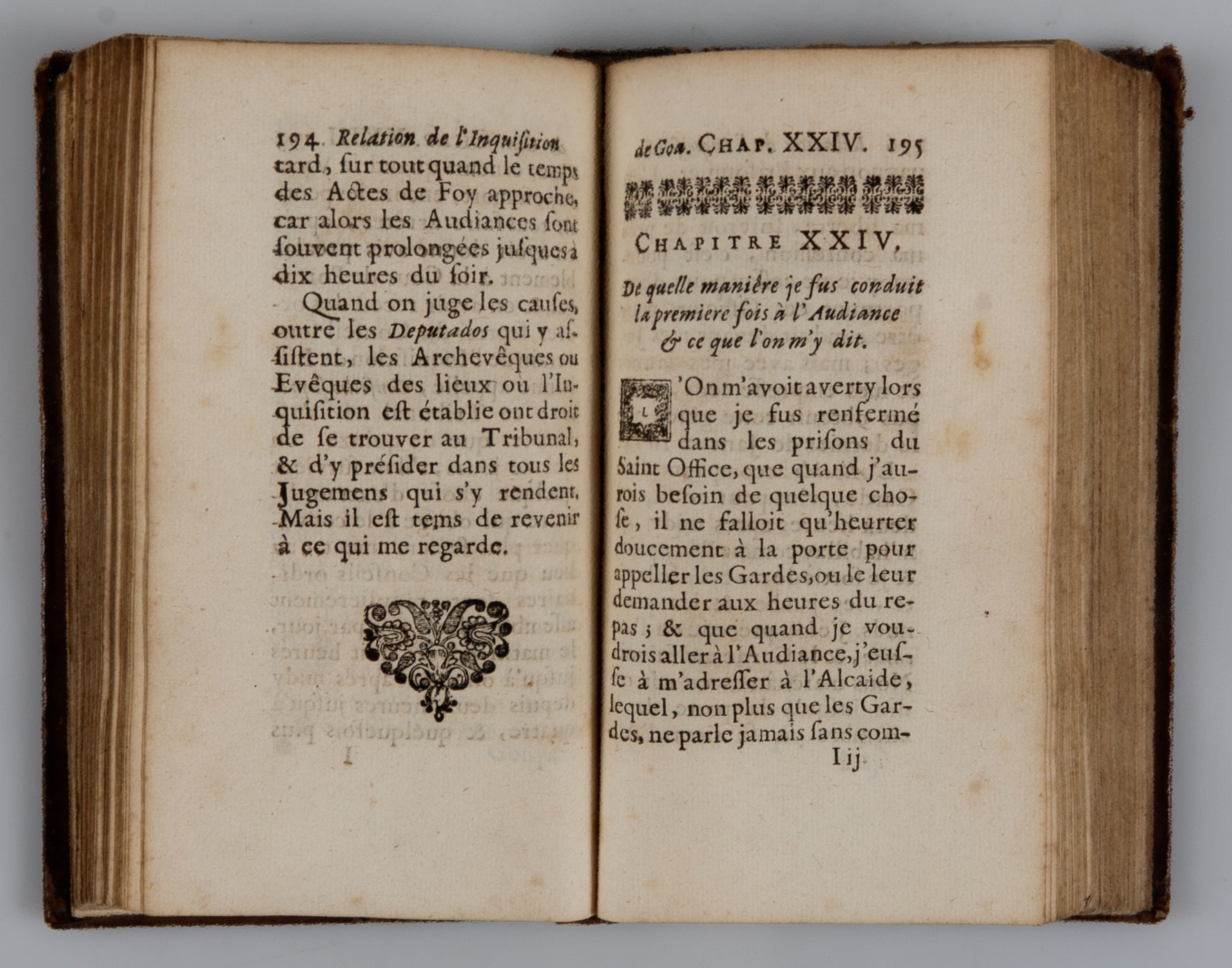Relation de l'Inquisition de Goa.