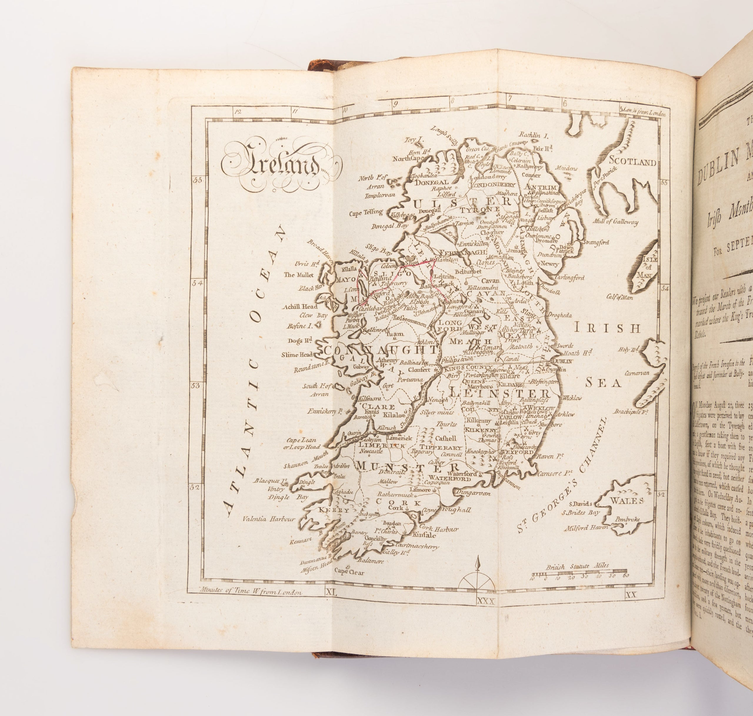 The Dublin Magazine and Irish Monthly Register for 1798.