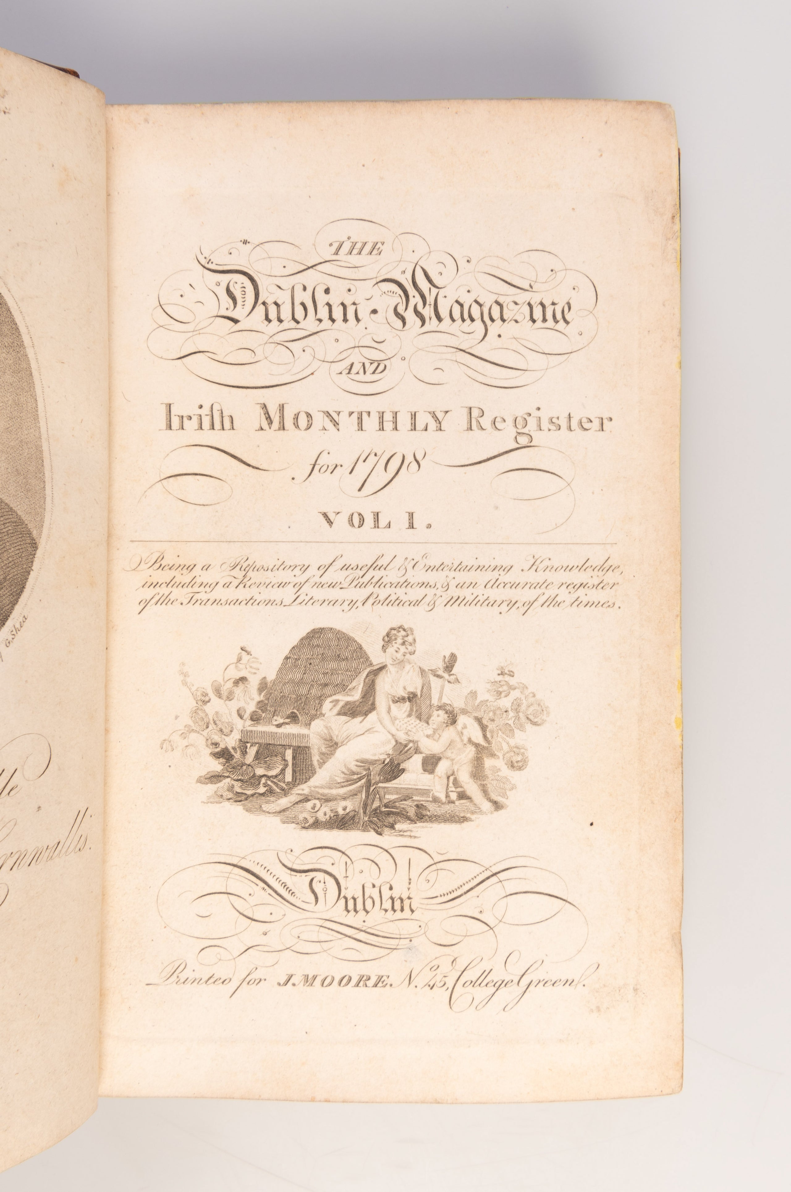 The Dublin Magazine and Irish Monthly Register for 1798.