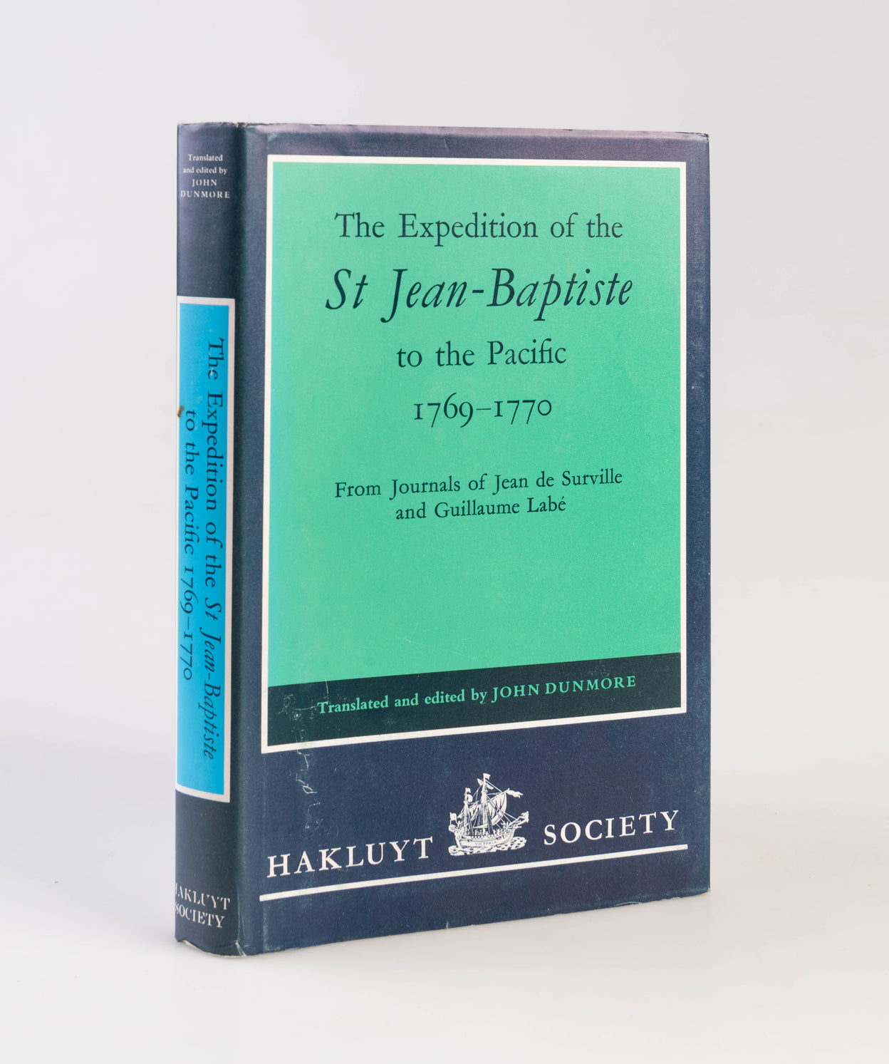 The Expedition of St. Jean-Baptiste to the Pacific 1769-1770