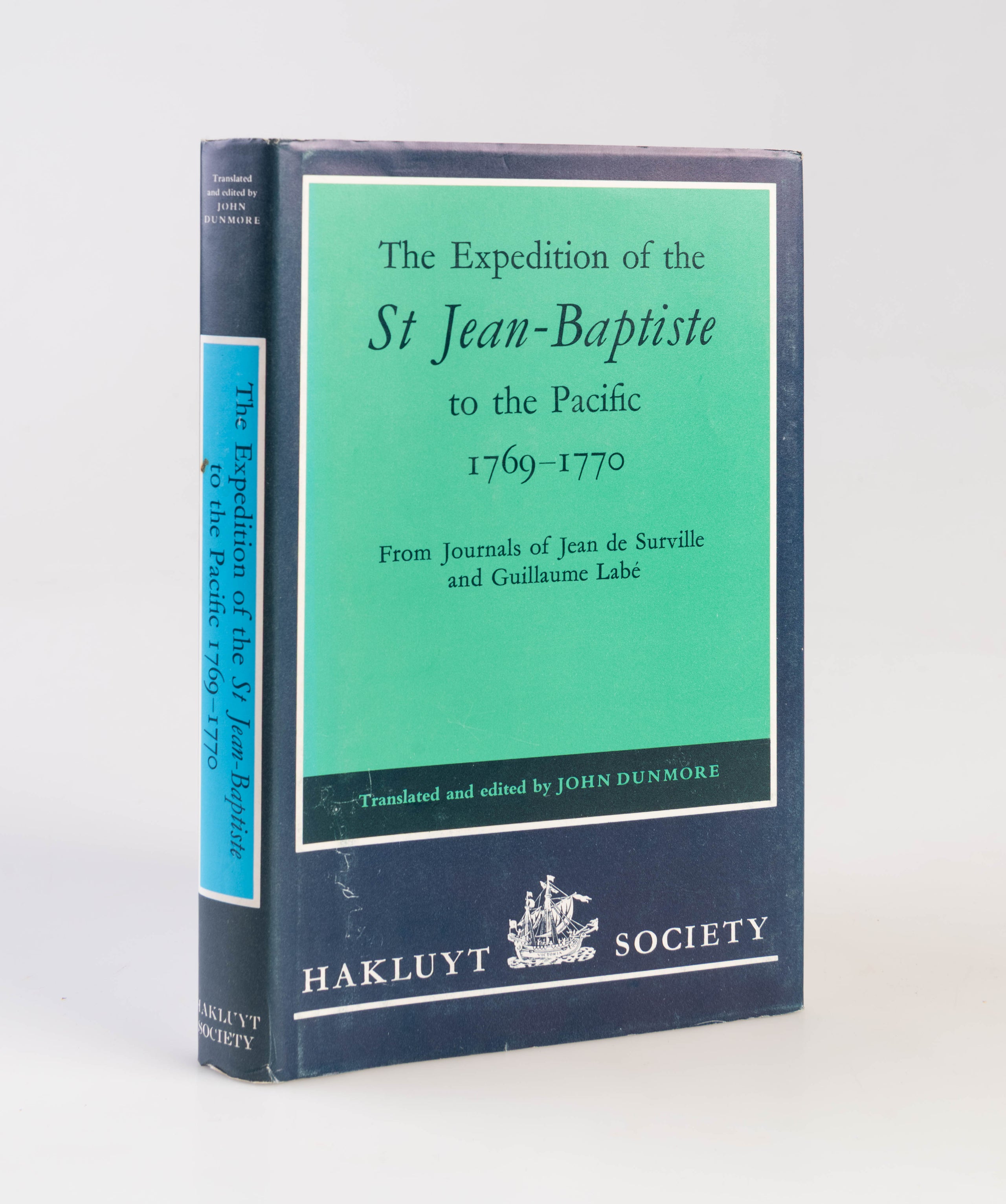 The Expedition of St. Jean-Baptiste to the Pacific 1769-1770
