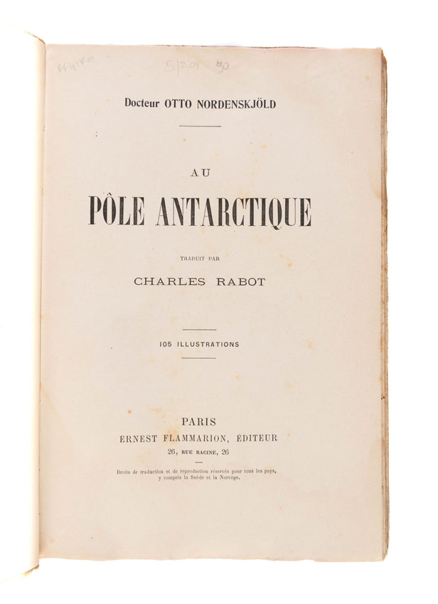Au Pöle Antarctique.