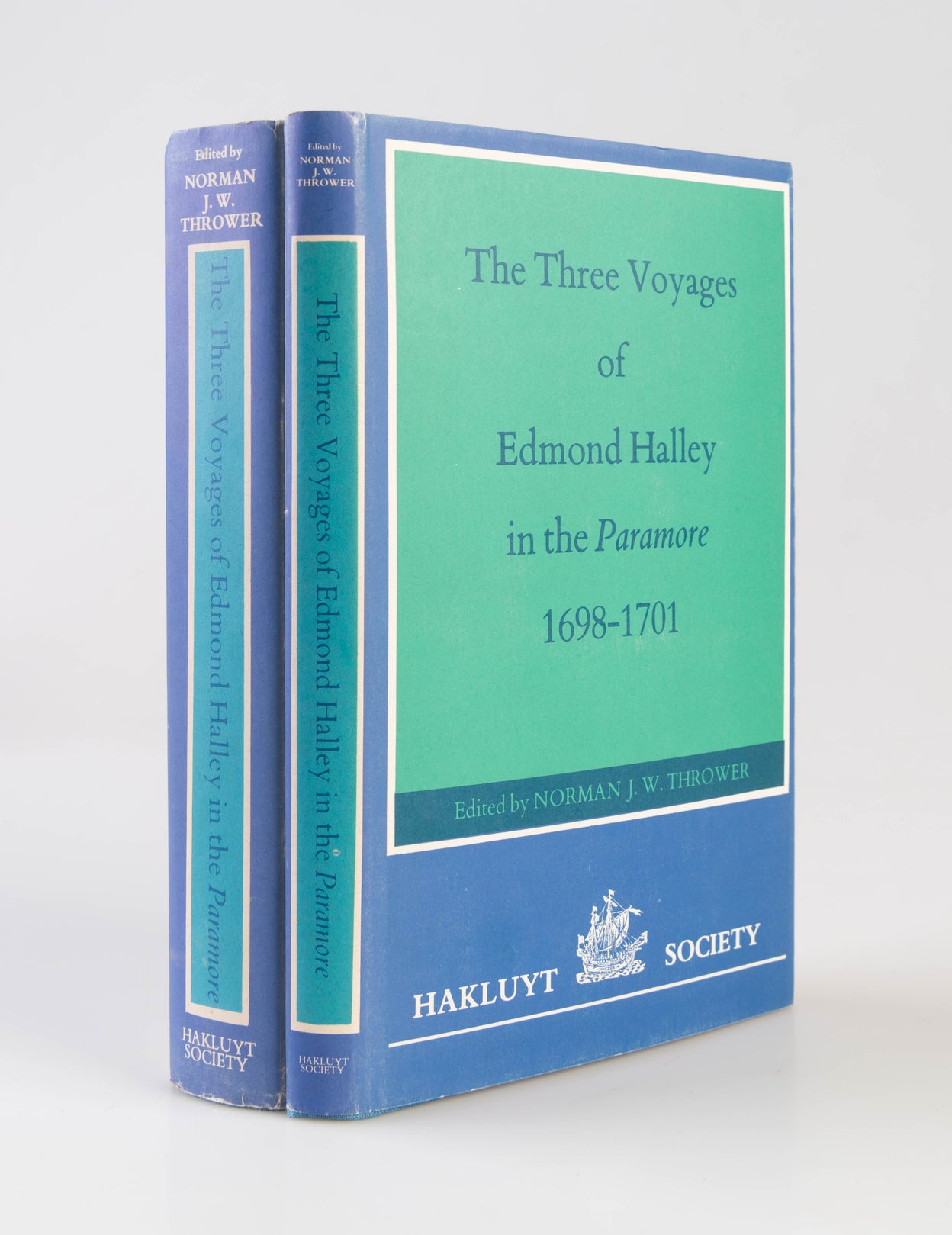 The Three Voyages of Edmund Halley in the Paramore 1698-1701.