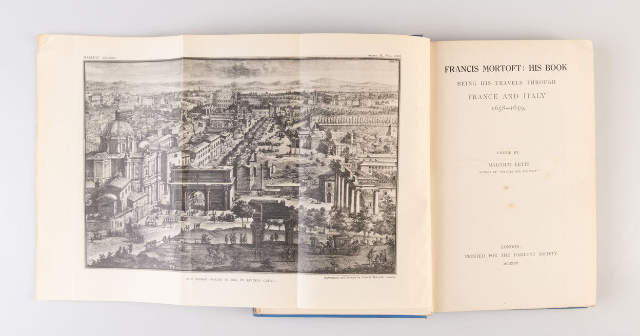 Francis Mortoft: His Book.