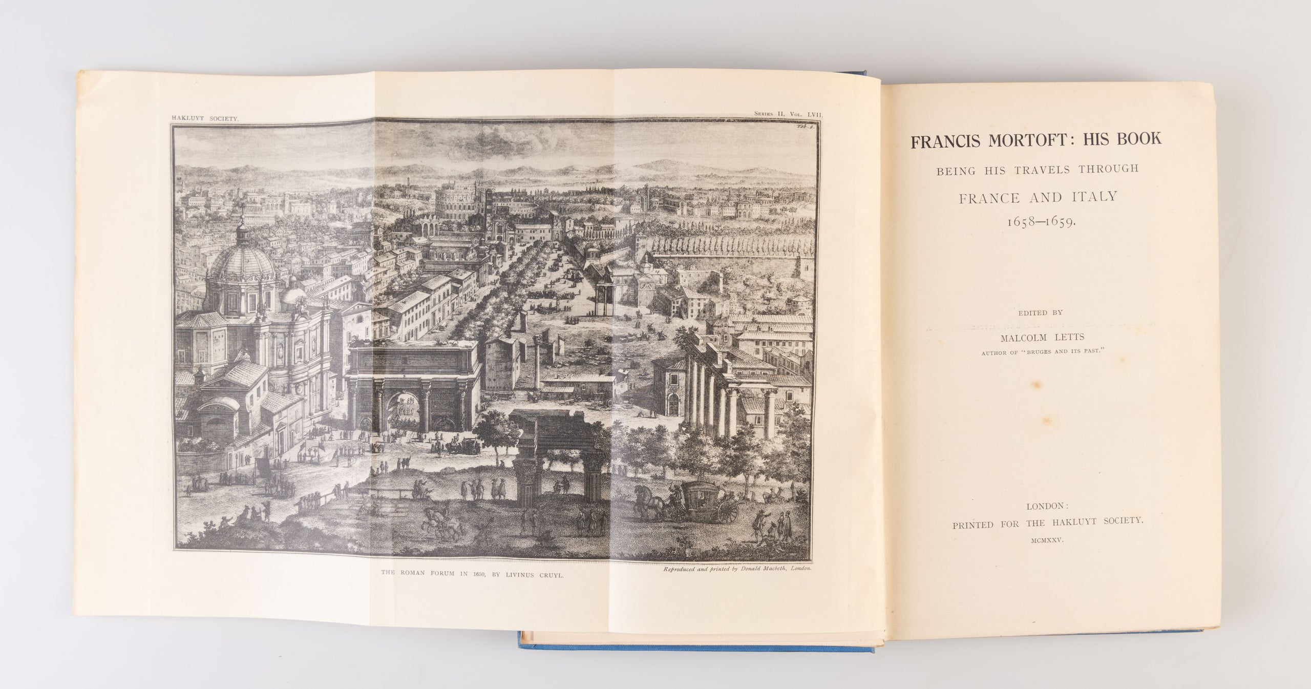 Francis Mortoft: His Book.