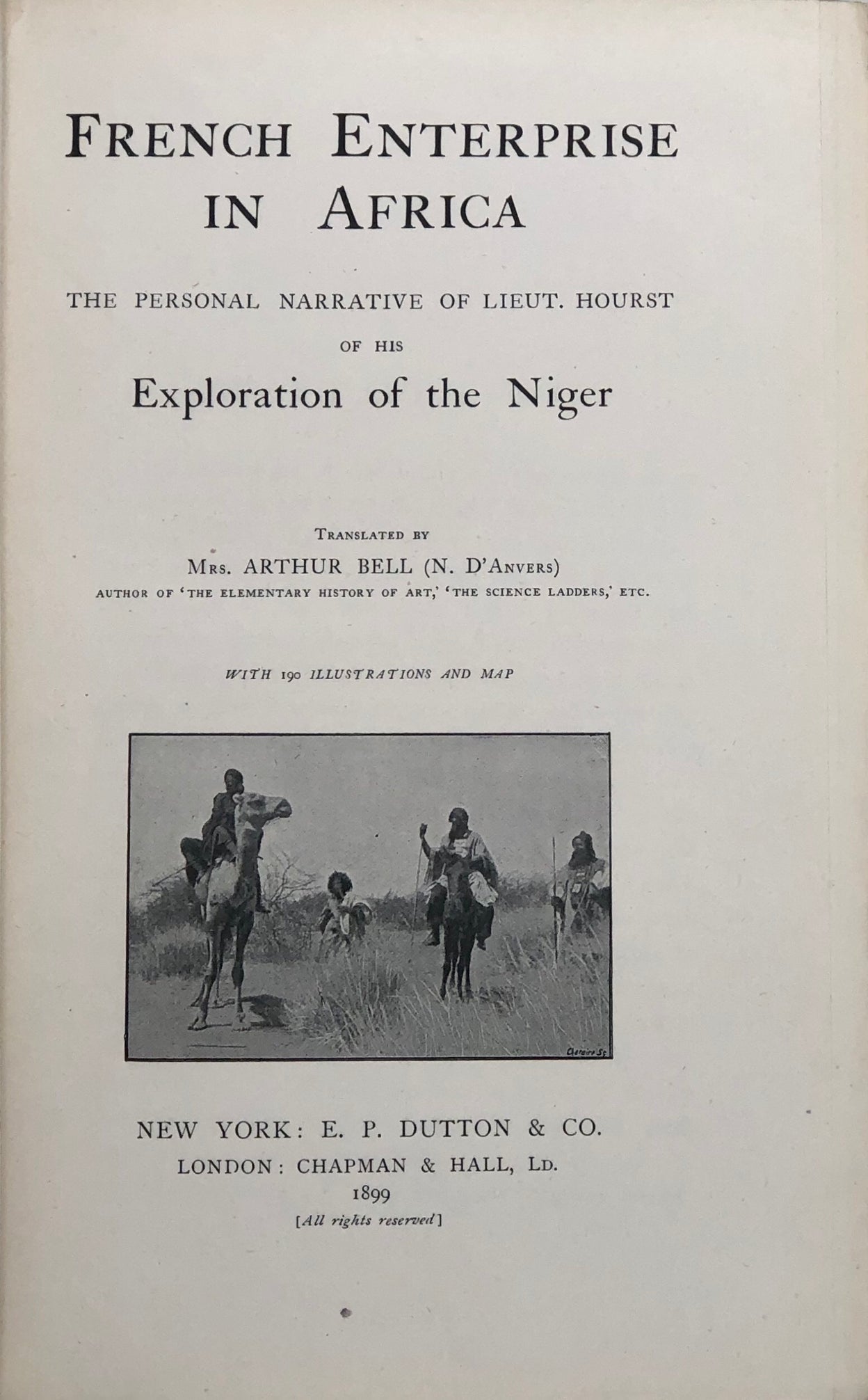 French Enterpise in Africa.