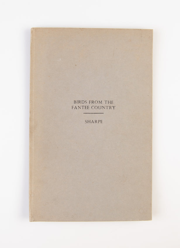 On A Fourth Collection of Birds from the Fantee County.