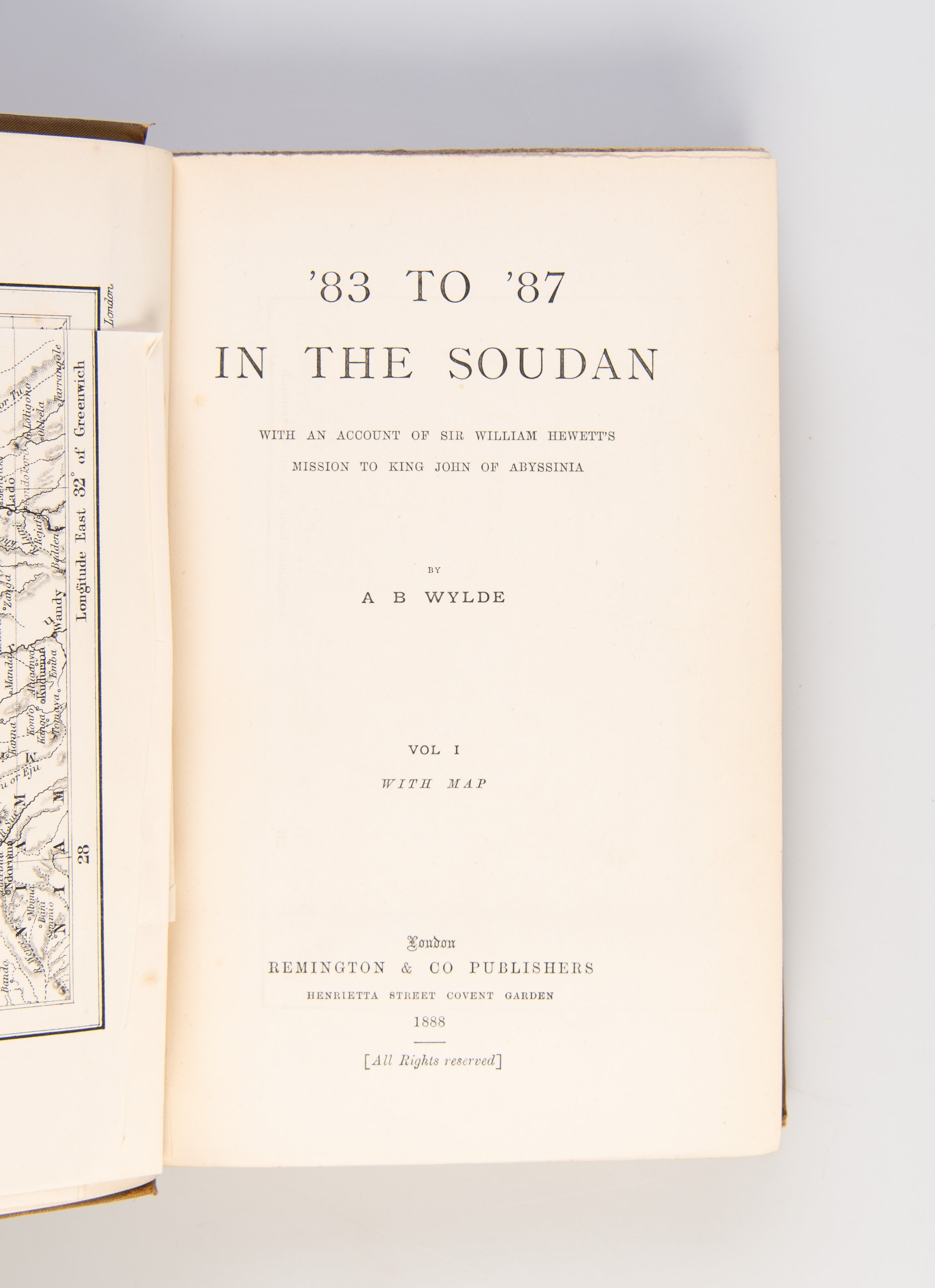 '83 to '87 in the Soudan