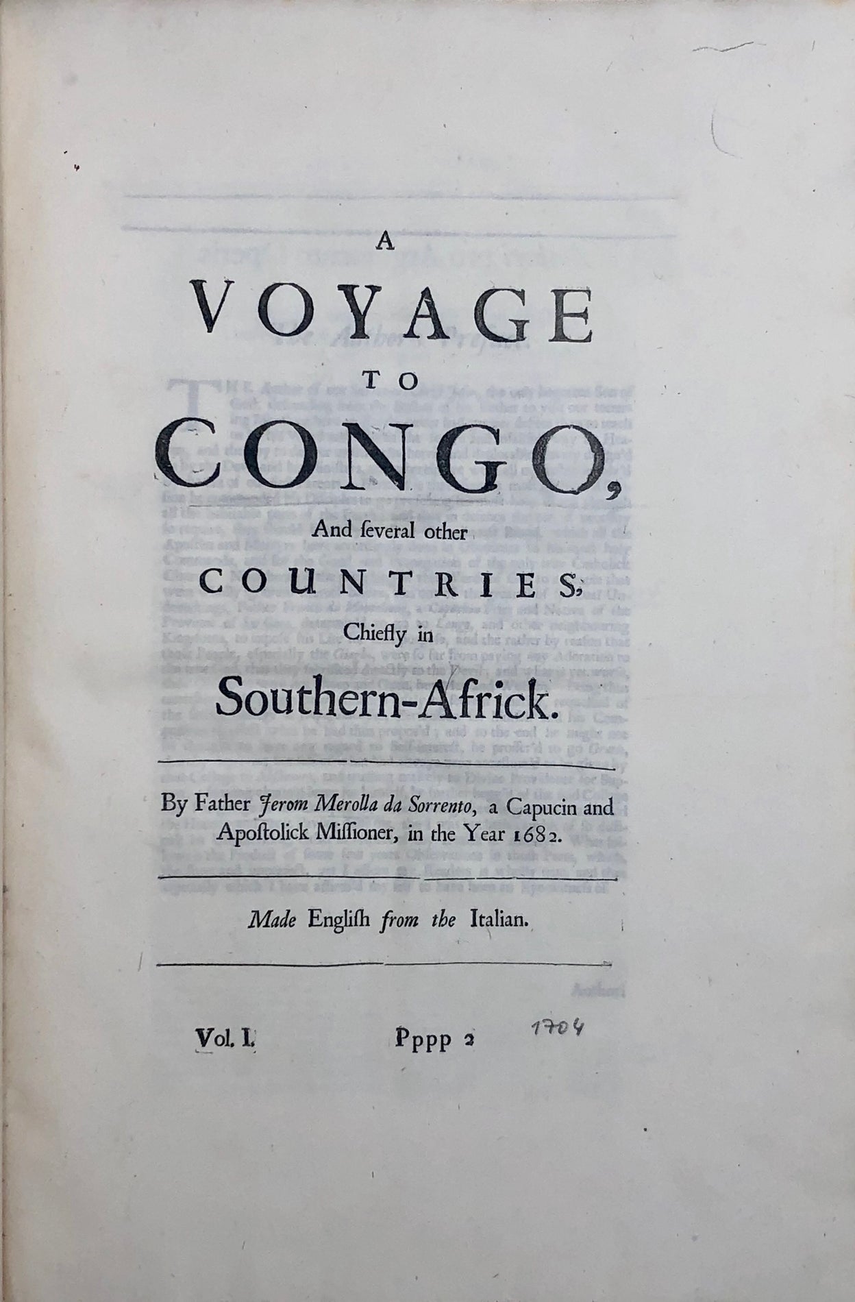 A Voyage to Congo, and several other Countries,