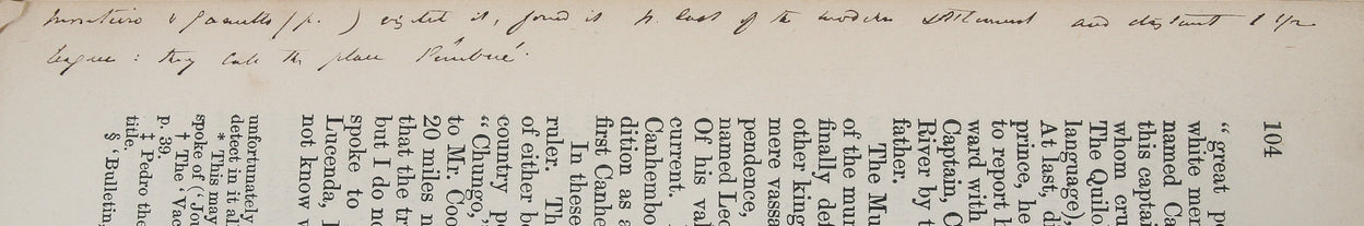 Lacerda's Journey to Cazembe in 1798.